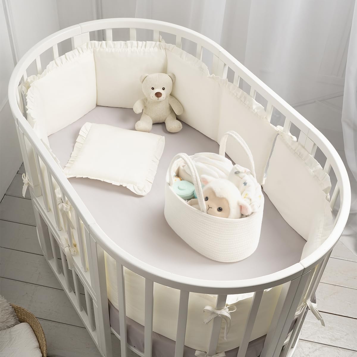 Baby Storage Basket / Off White / Small