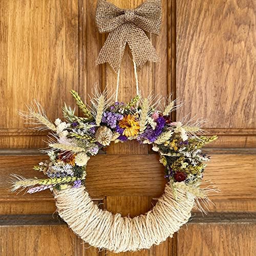 100 Stems Dried Wheat Stalks for Decor Artificial Dried Wheat Sheaves Faux Wheat Stems Natural Wheat Stalks Bundle for Wedding Party Table Centerpiece Harvest Wreath Boho Farmhouse DIY