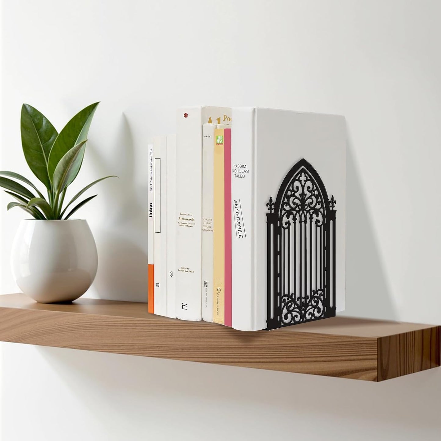 Gothic Vintage Metal Bookends Fantasy Book Ends / Classic