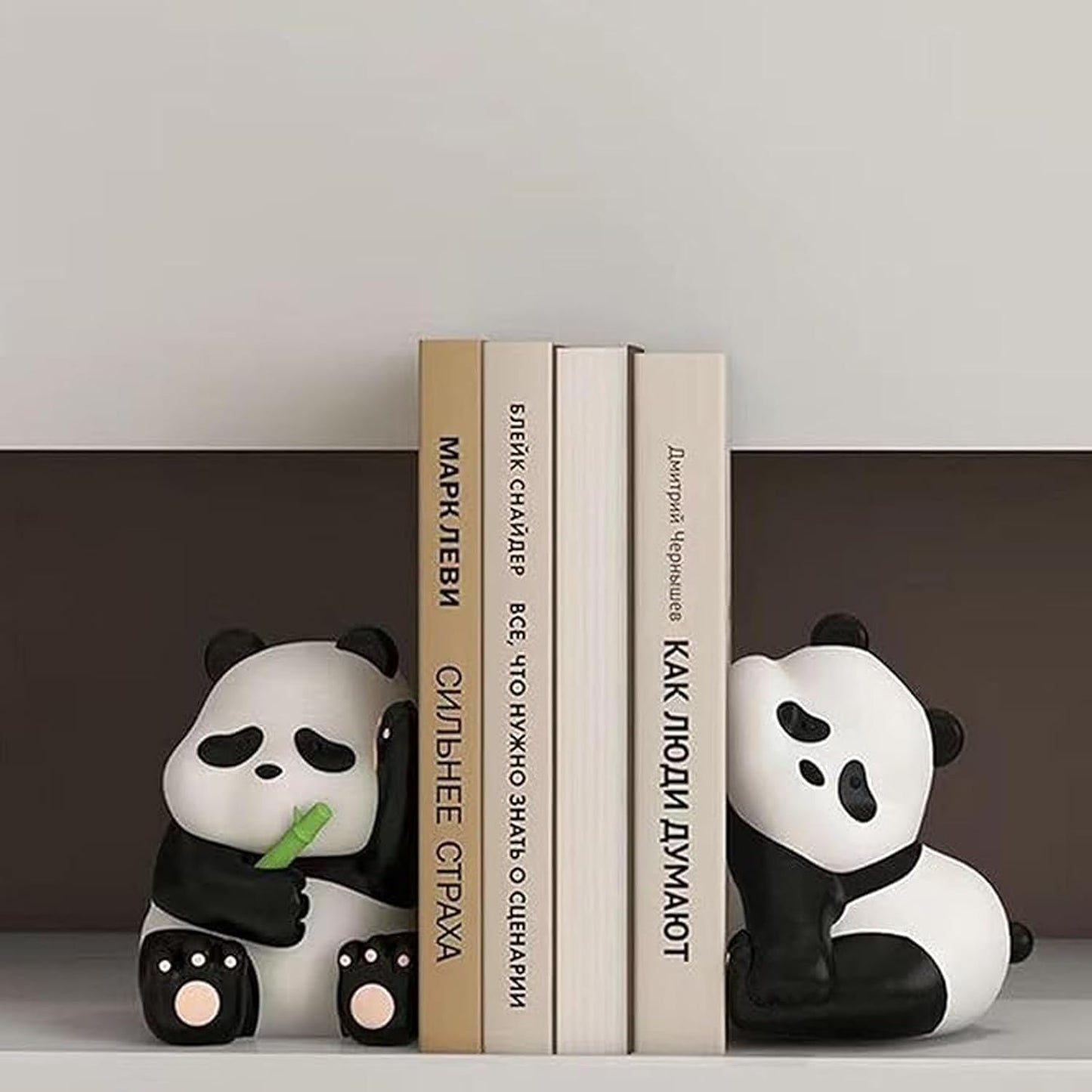 Modern Panda Statues / Set of 2