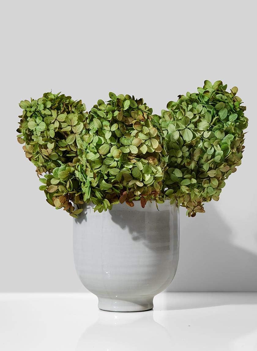 Medium Glazed Ceramic Pedestal Bowl- Centerpiece for Vintage Weddings / 5.75" Pedestal Bowl, 1 Pc