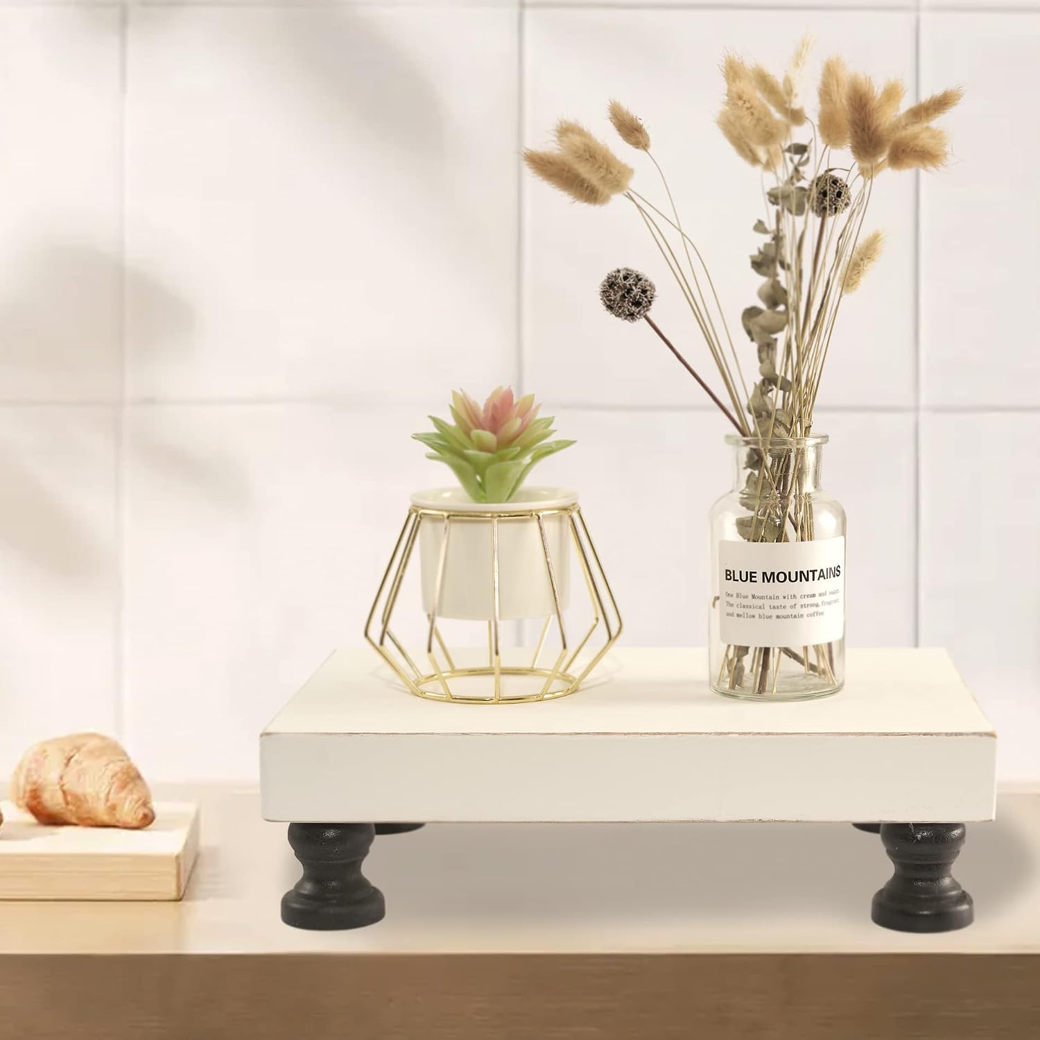 Decorative Wooden Pedestal Stand Uniquely for Your Decorations