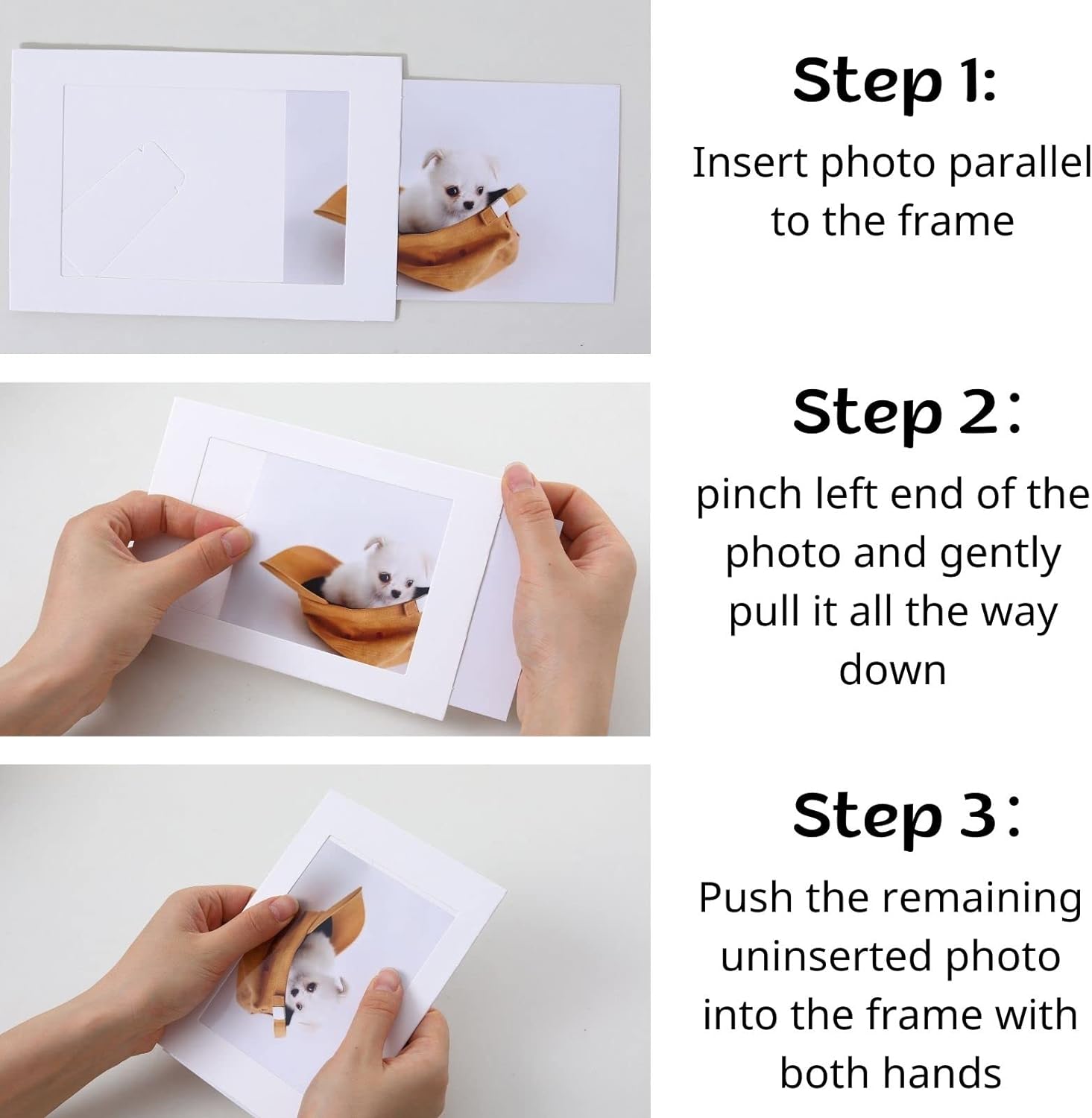 Gallery Frames Bulk / White / 50PK / 4 x 6 / Set of 50