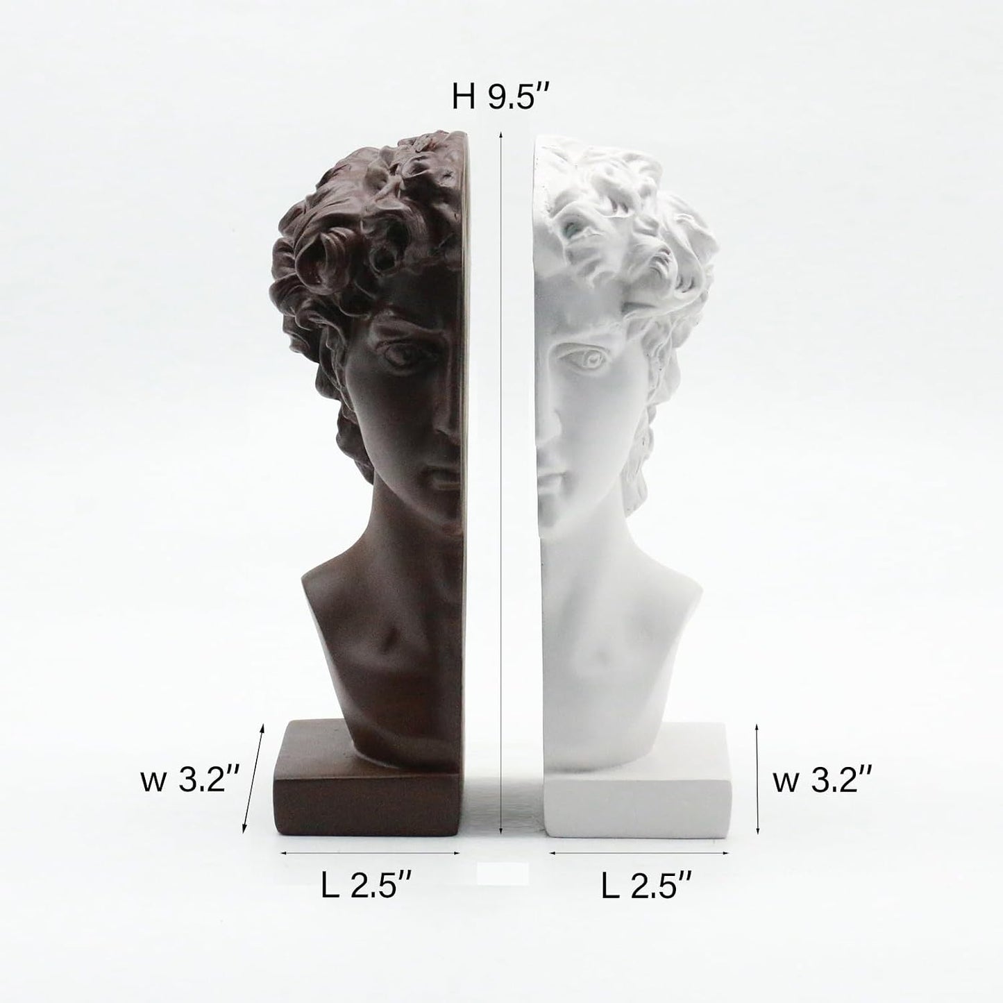Half-and-Half Bookends