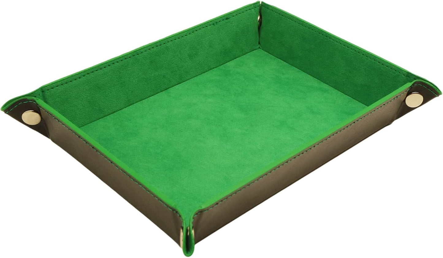 Valet Organizer / Catchall Tray for Jewelry / Green