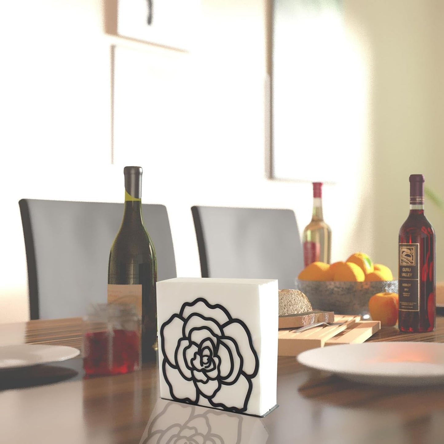 Metal Napkin Holders / Flower