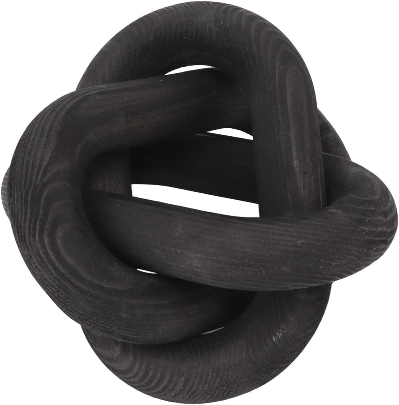 Wood Chain Link Decor / Black