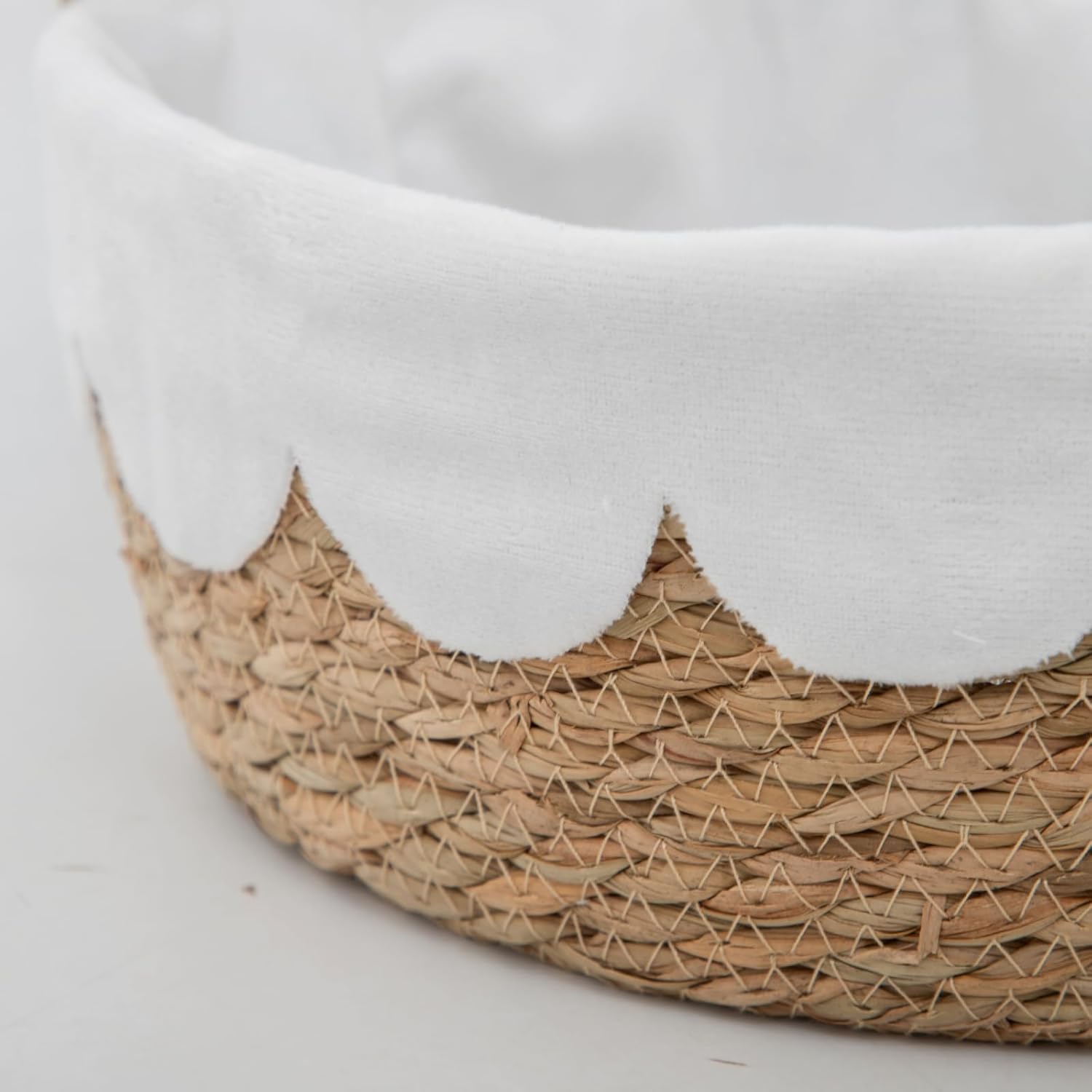 Handmade Seagrass Wicker Storage Basket