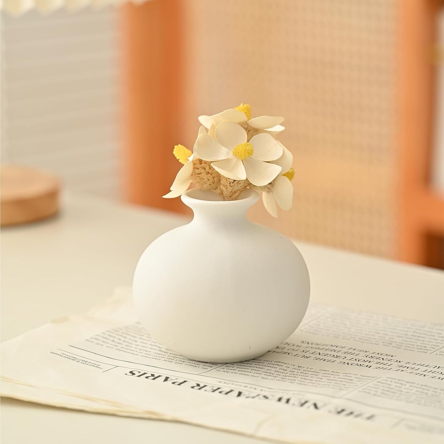 Ceramic Vase / Flowers / Colorful / Set of 5