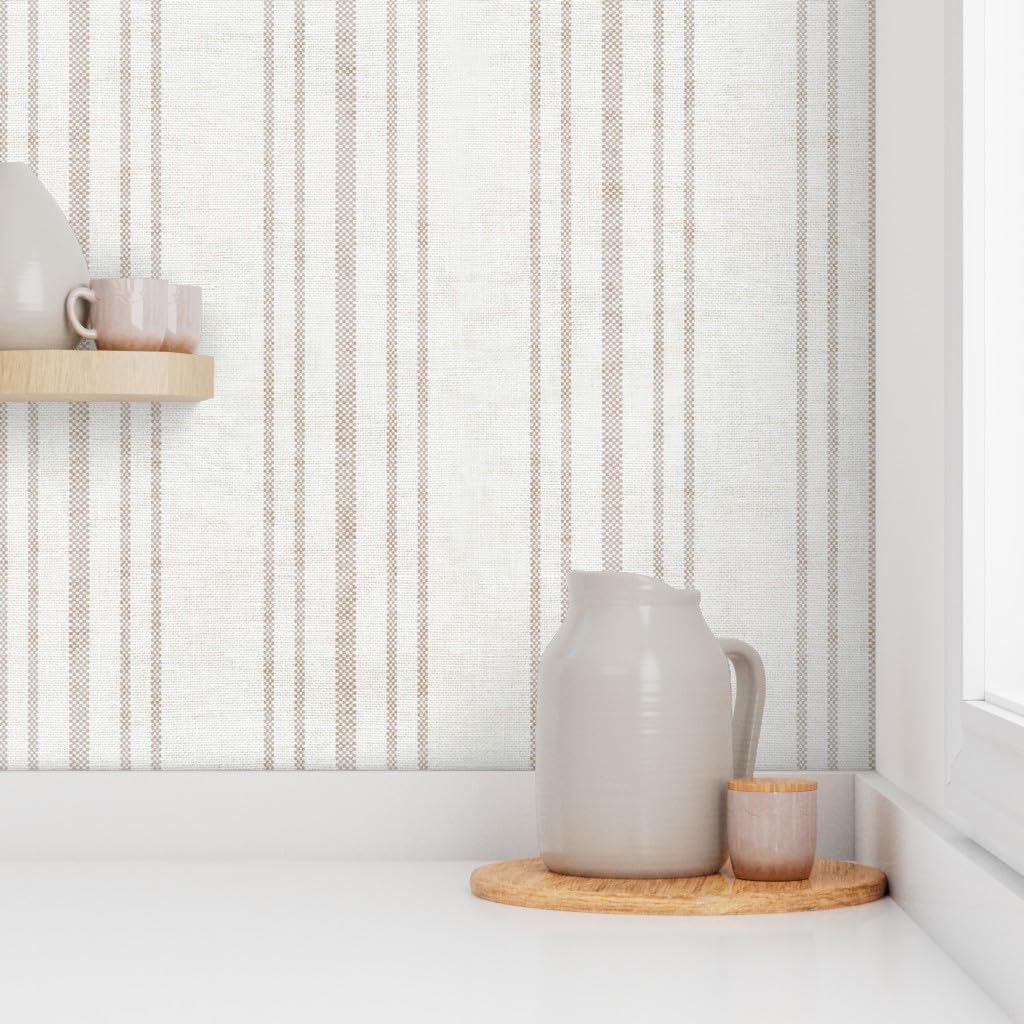 Peel & Stick Wallpaper x / 24 x 144 / Roll / Beige