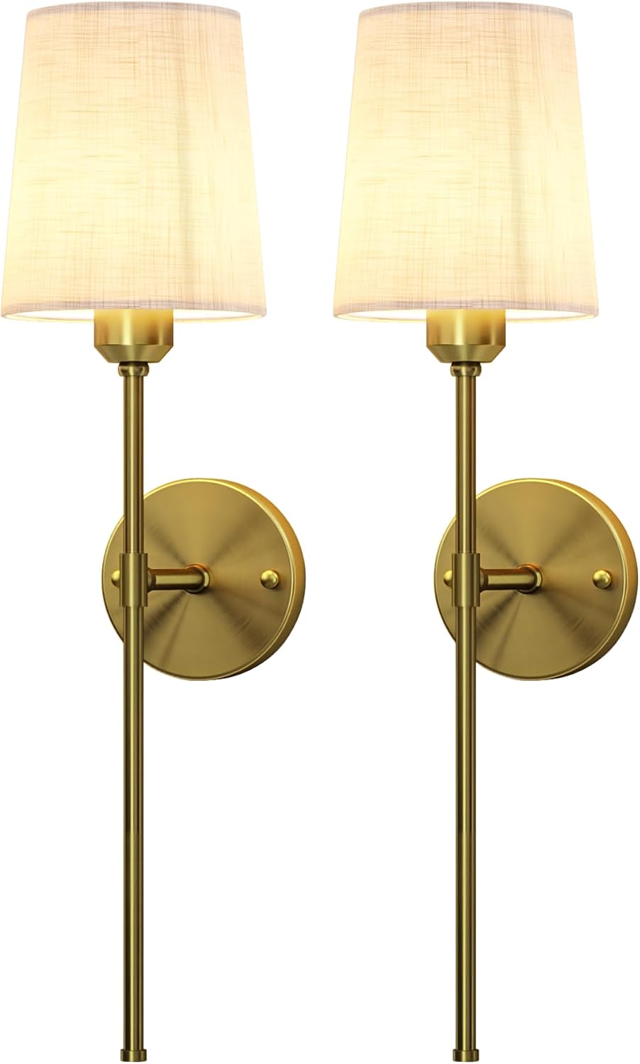EZVALO Battery Operated Wall Sconces Set of 2, 7500mAh, RGB, Rechargeable Wall Lights with Remote, Dimmable, Magnetic