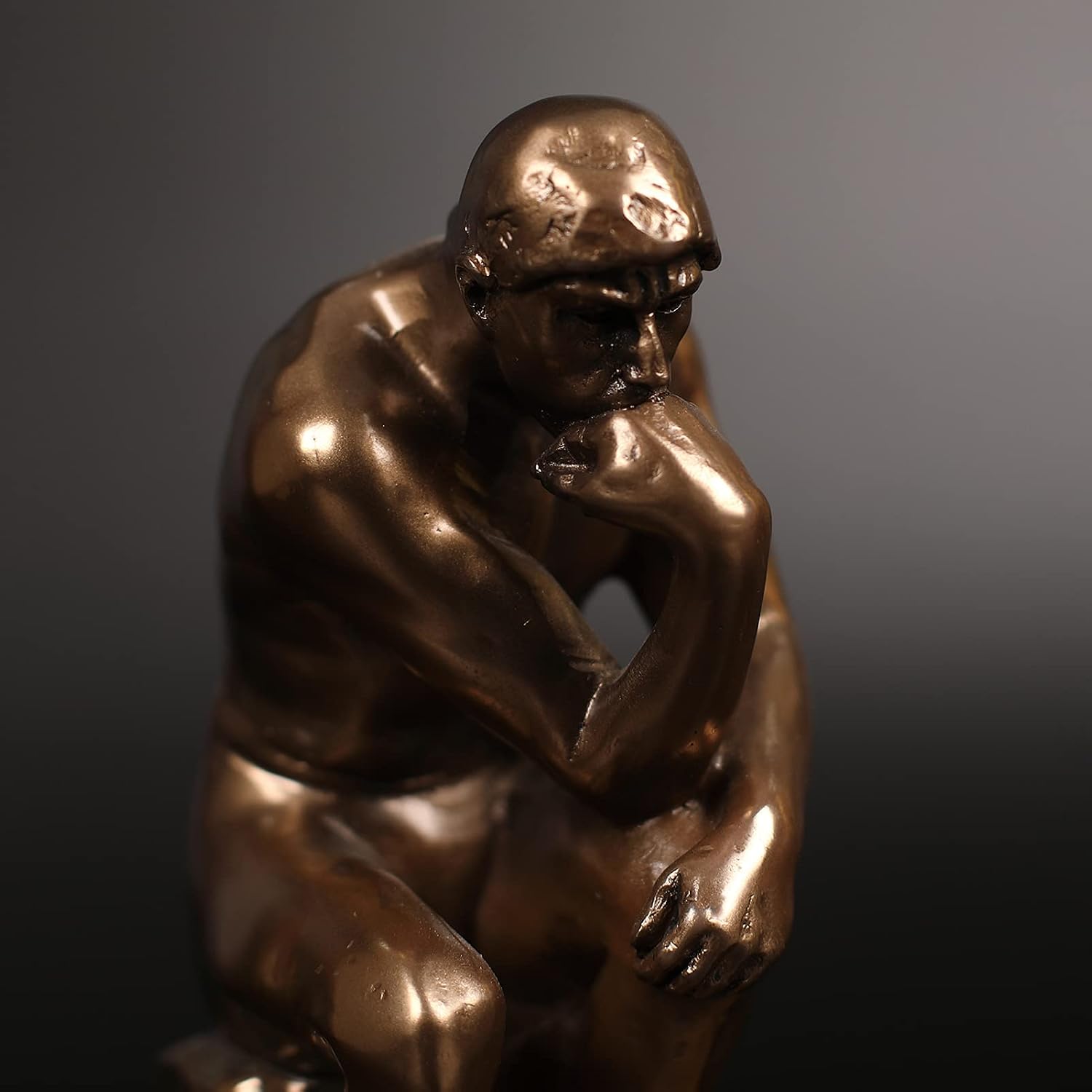 7.48- Museum Grade Collectible Figurine / Resin / Small / Bronze