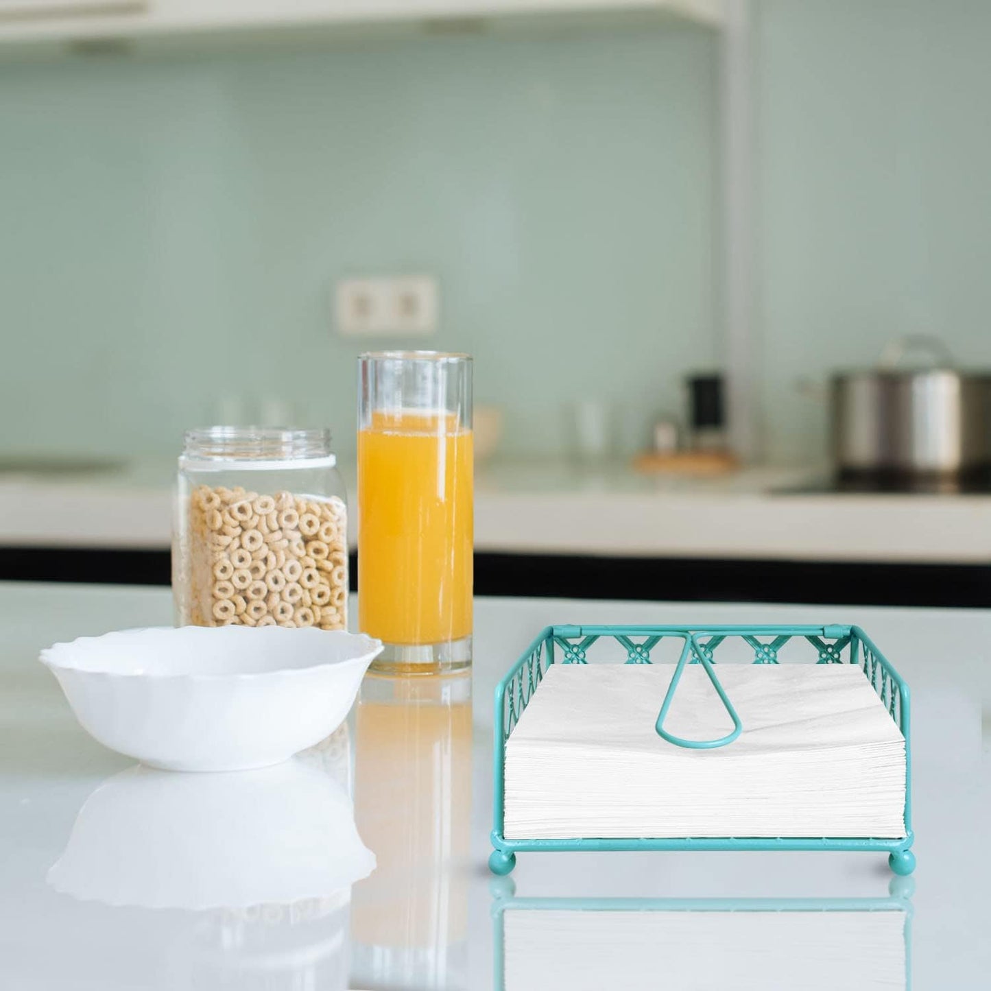 Napkin Holders / Dining Table Napkin Holders / Turquoise