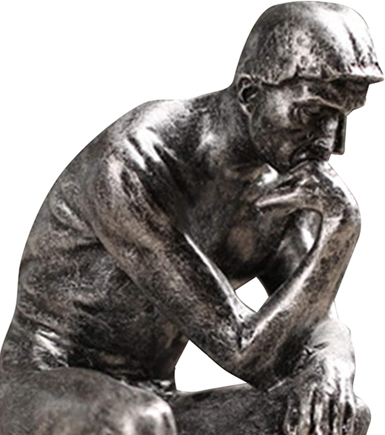 Thinker Figurine Vintage Style Thinker Statues Thinking Man Figurines Desktop Sculpture