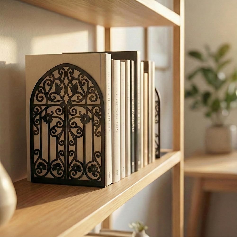 Vintage Door Bookends / Retro Door / Set of 2