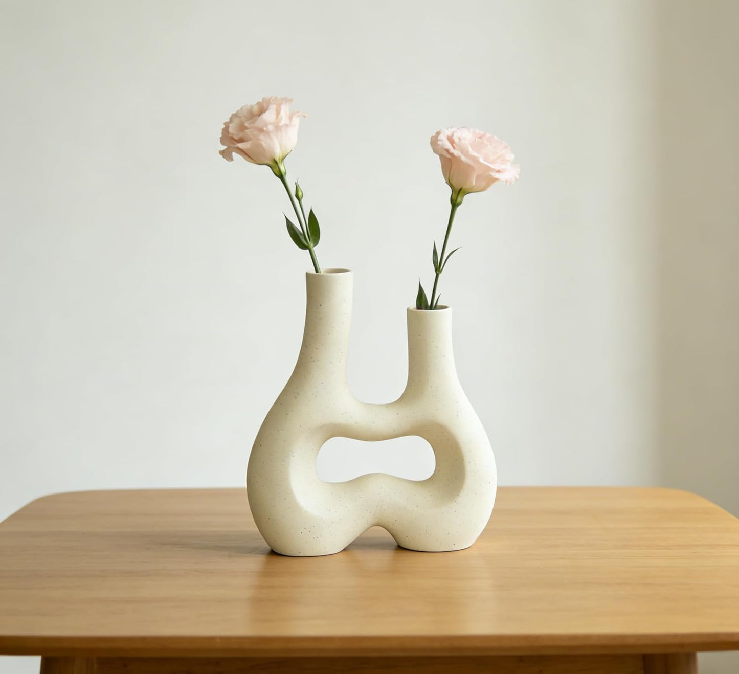 Boho Wabi-Sabi Vase / Ivory