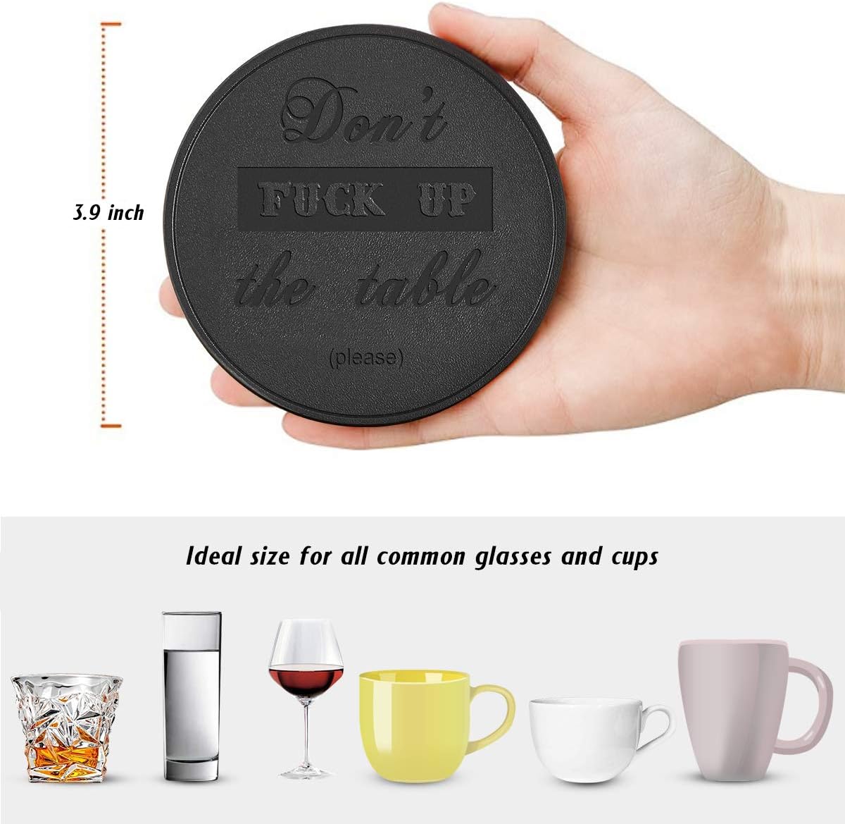 Holder / Protect Furniture from / Black / Set of 6
