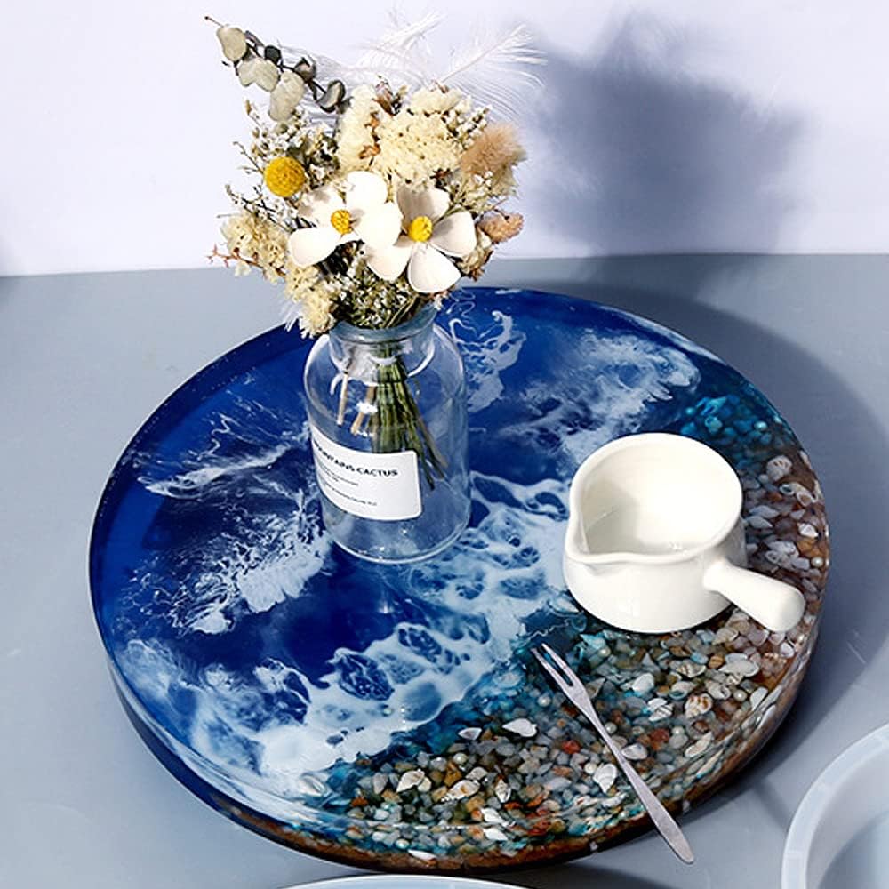 12" Round x 2" Deep Large Tray Mold / Set of 12