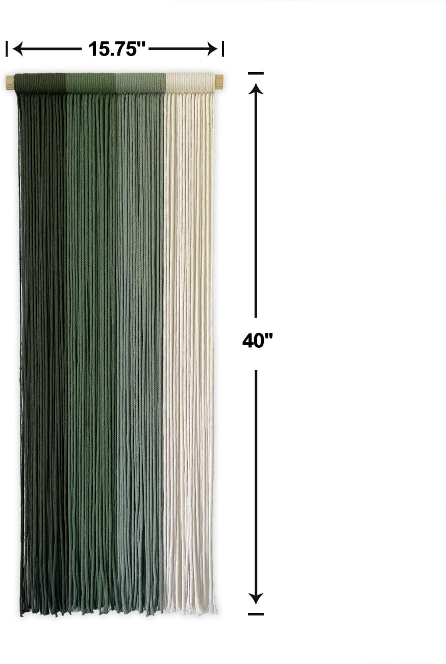 Macrame Wall Hanging / Green