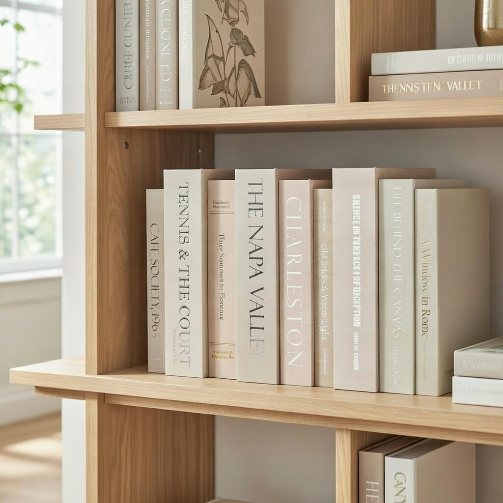 9 Faux Books / Neutral