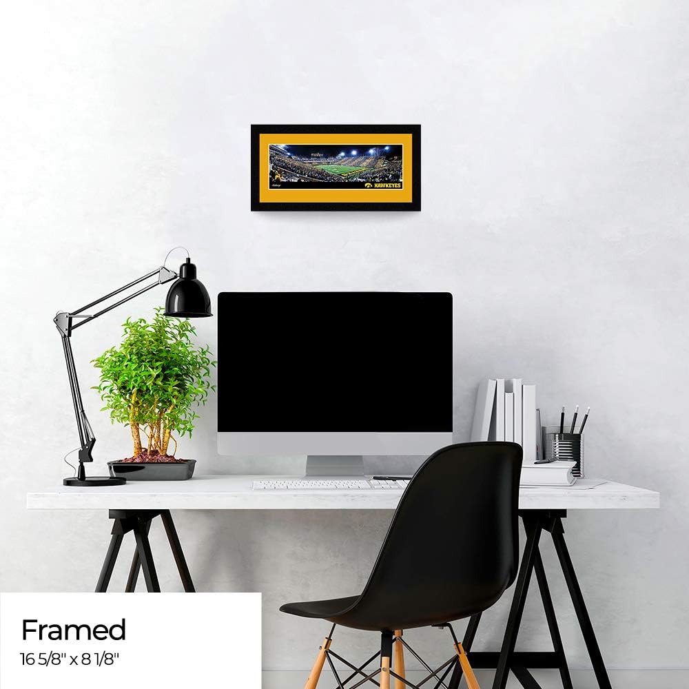 Framed Panoramic Picture / Yellow
