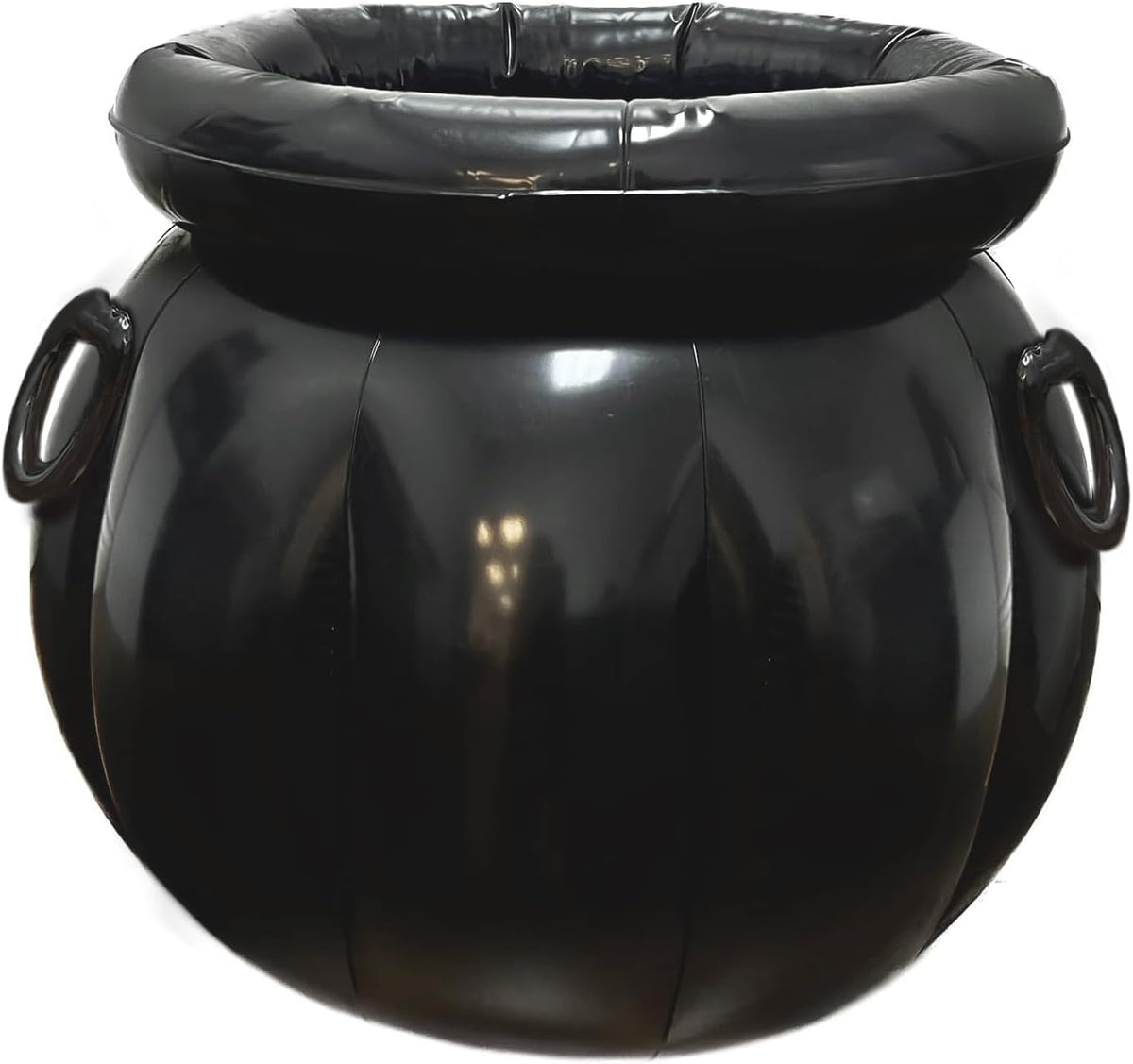 GIFTEXPRESS 22x18 Inch Large Inflatable Halloween Cauldron Drink Cooler, St Patrick Pot of Gold, Beverage Holder, Candy Kettle, Witch's Cauldron, Party Decoration