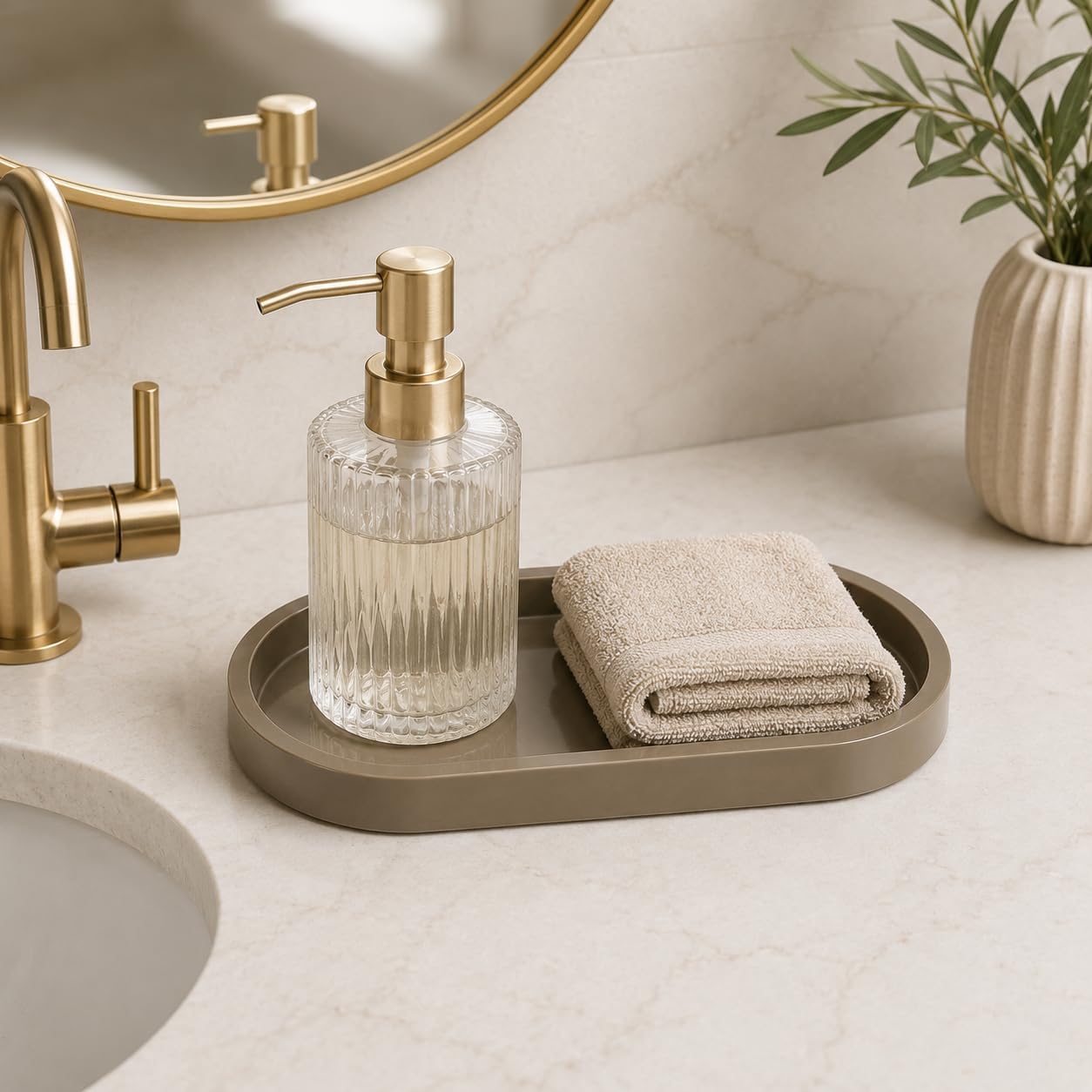 Soap Tray / Table Tray / 10.1 x 5 x 1 / Coffee
