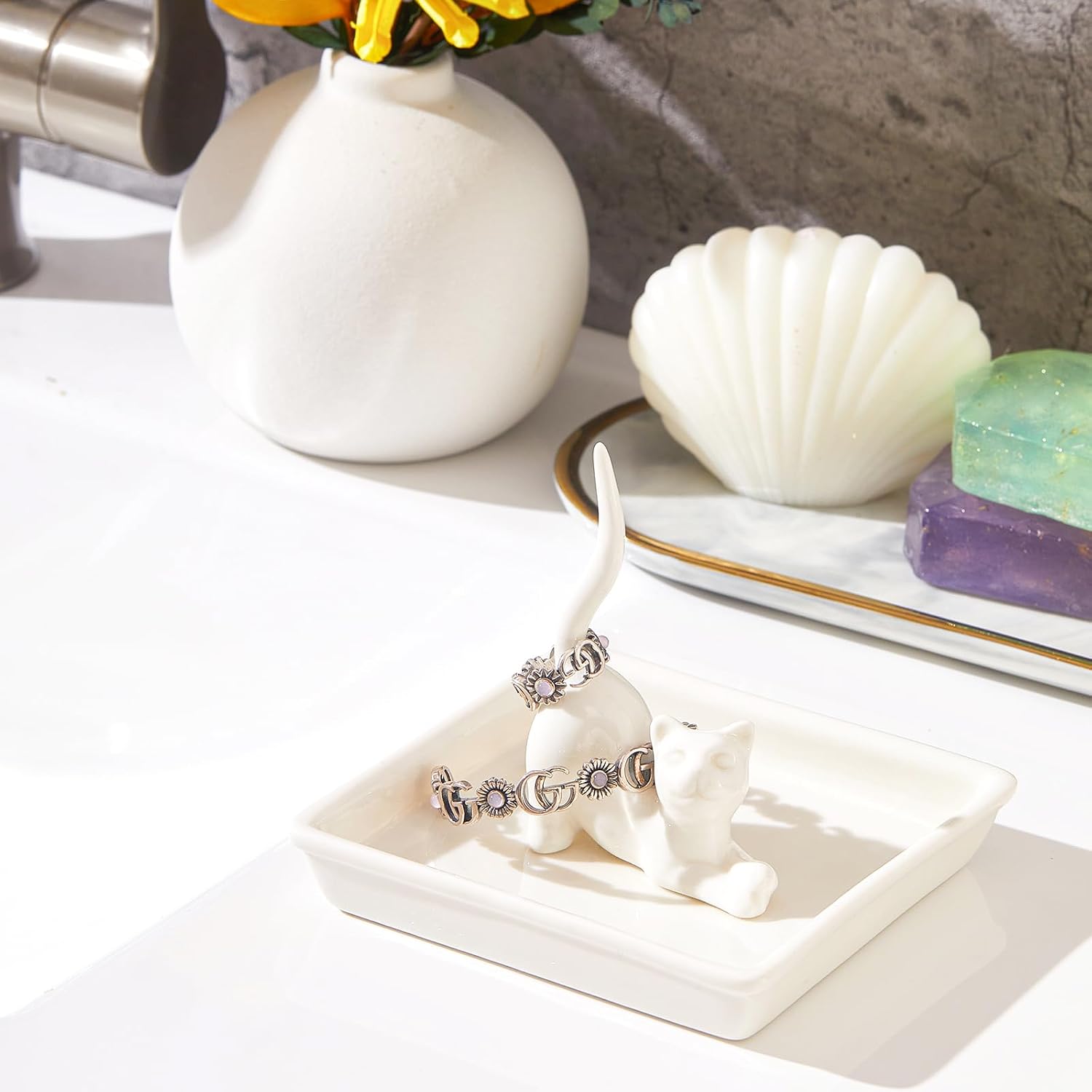 Ring Holder for Jewelry / Cat