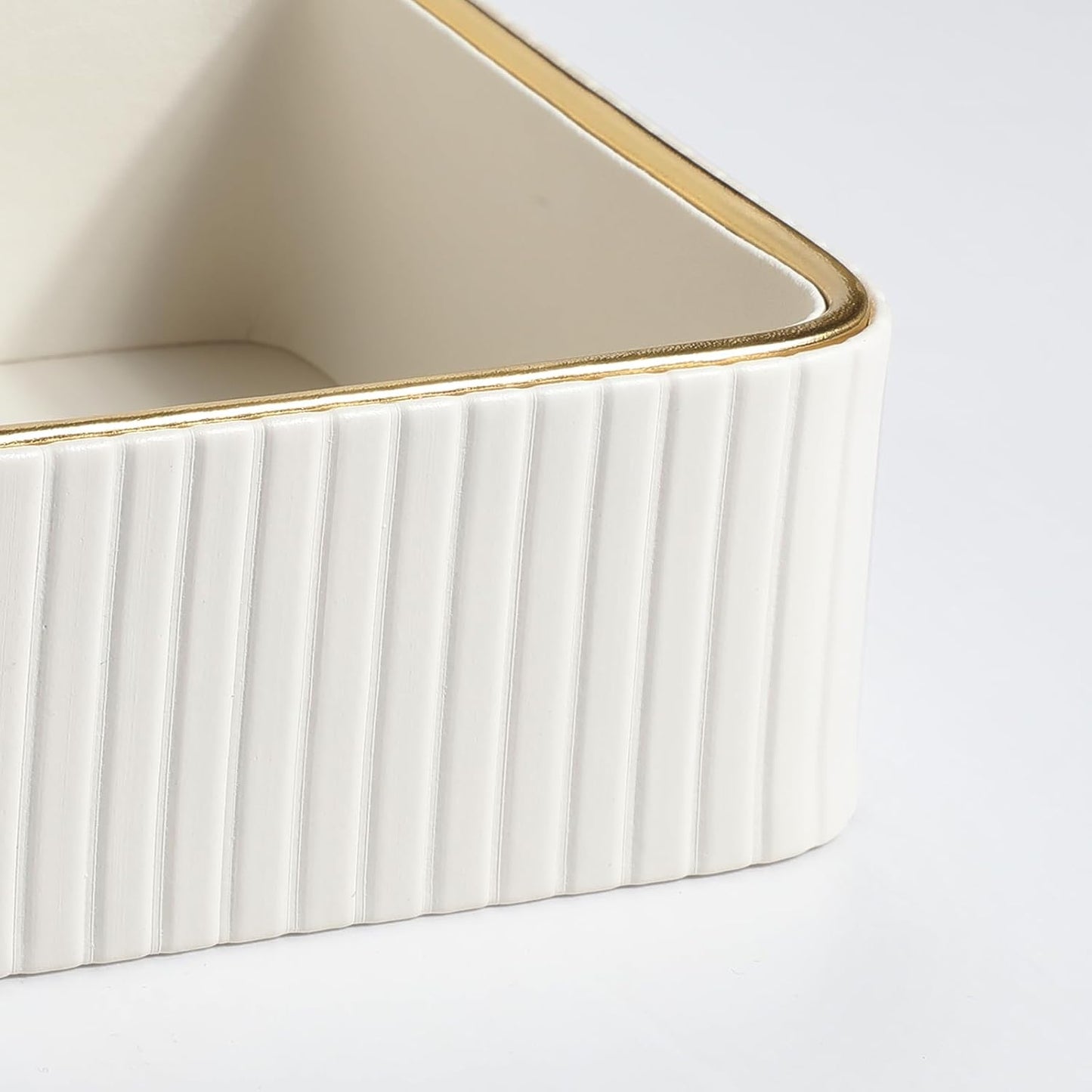 Desk Organizer Tray / Ivory / 9.5 x 6 x 2.2
