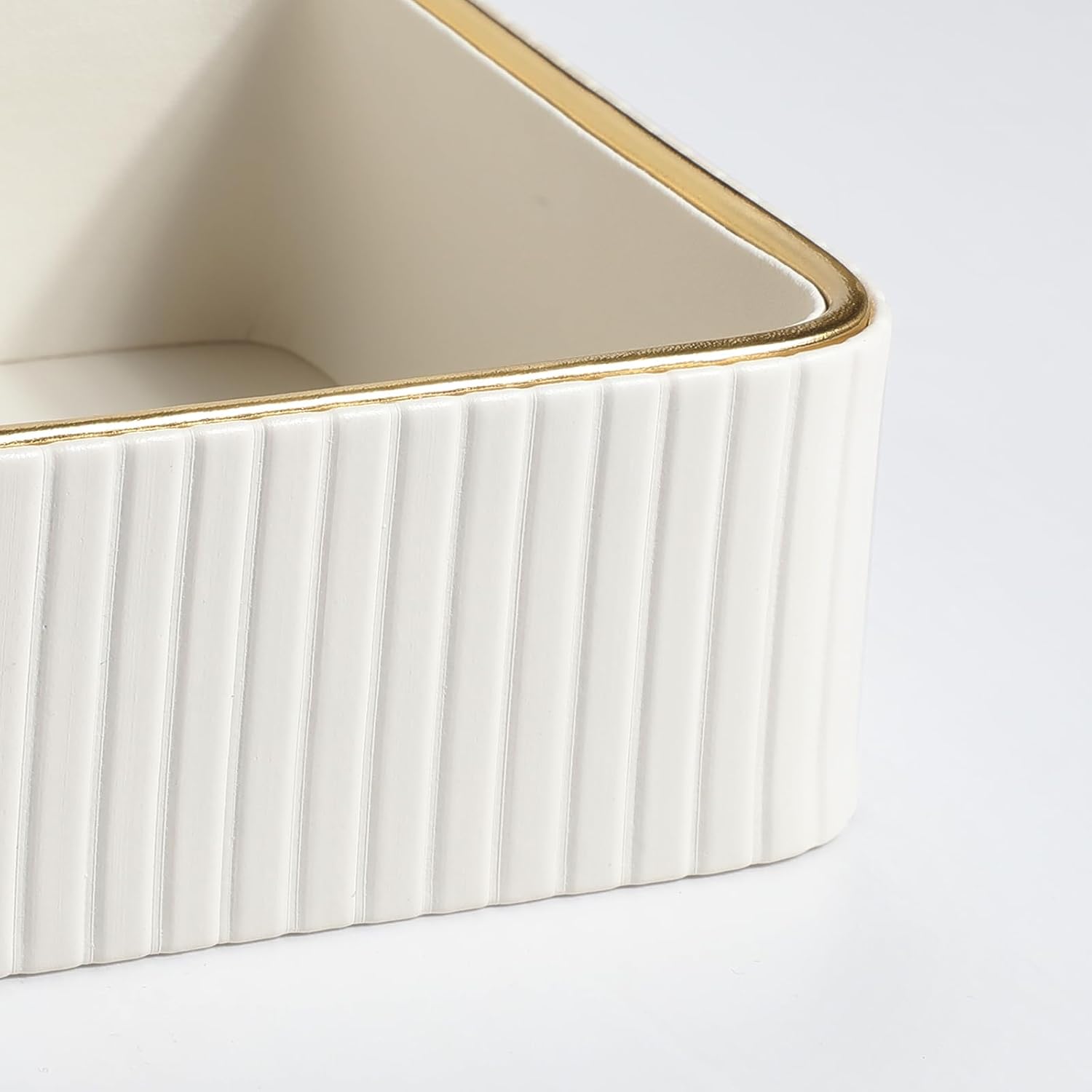 Desk Organizer Tray / Ivory / 9.5 x 6 x 2.2