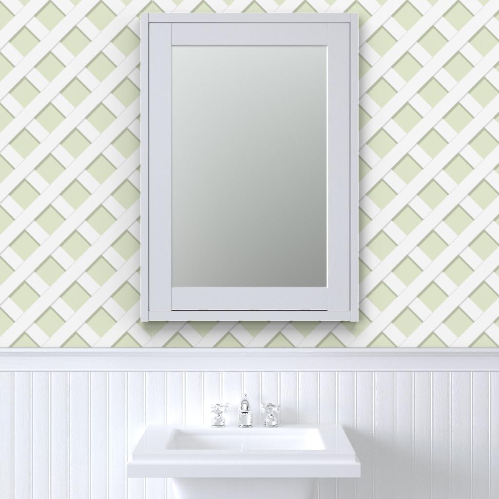 Peel & Stick Wallpaper / 24 x 12 / Swatch / Green