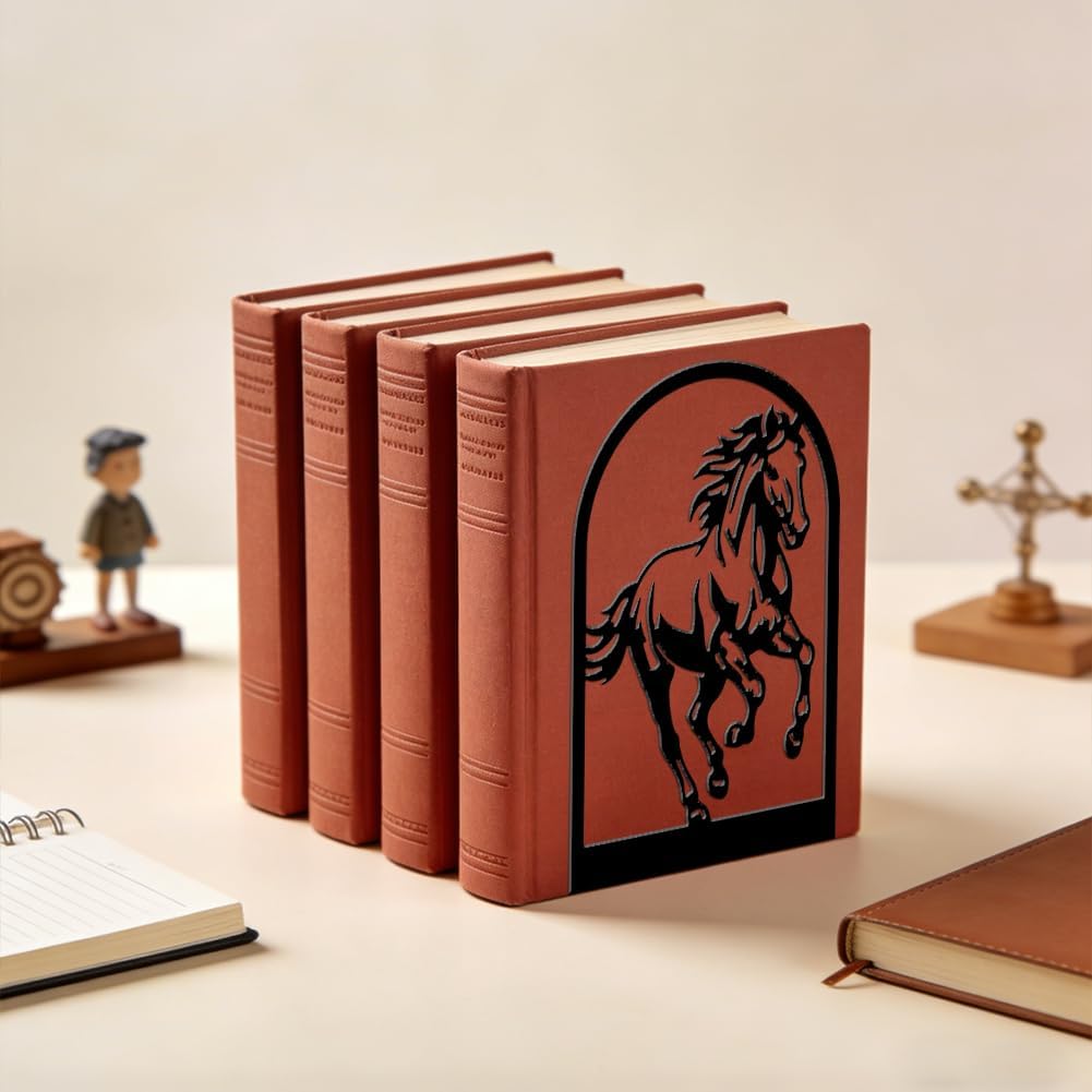 Modern Bookend Stopper / Galloping Horse