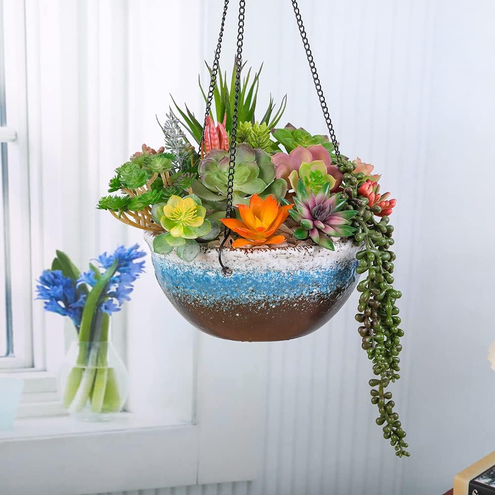 Artificial Succulents Realistic Textured Fake Succulents Unpotted Artificial Cactus / Set of 18