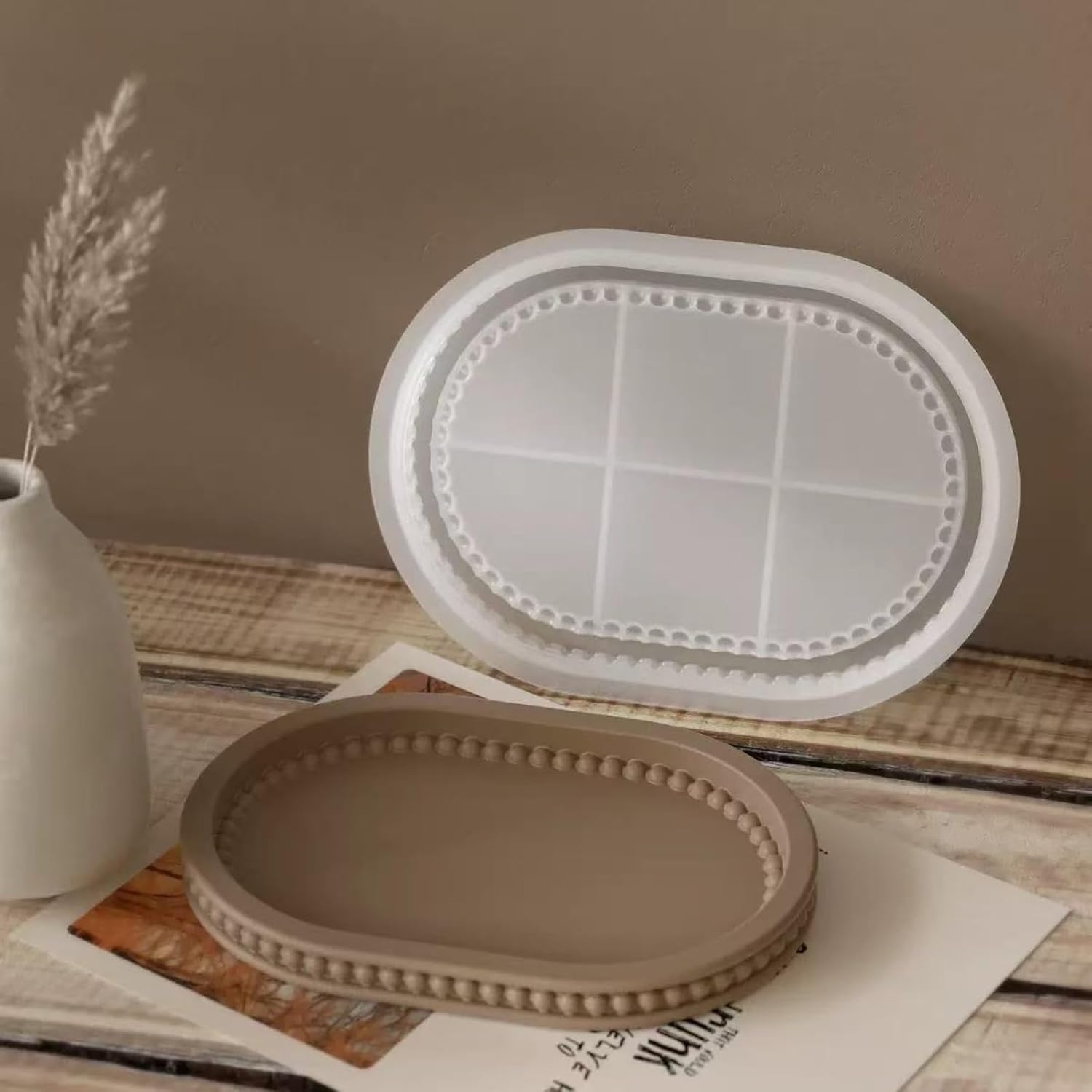 Resin Tray Mold / Oval / Set of 2