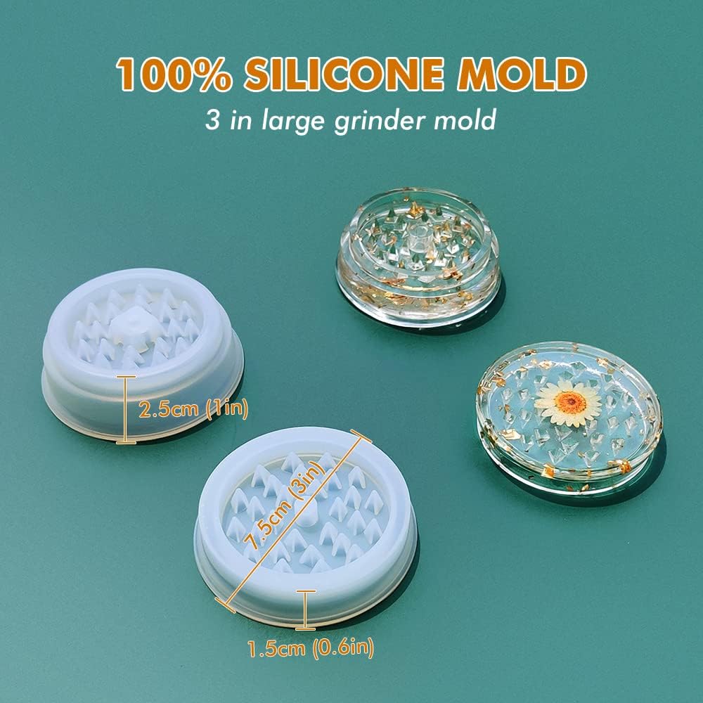 Jar Mold / Resin Tray Molds / Resin Tray Molds Set