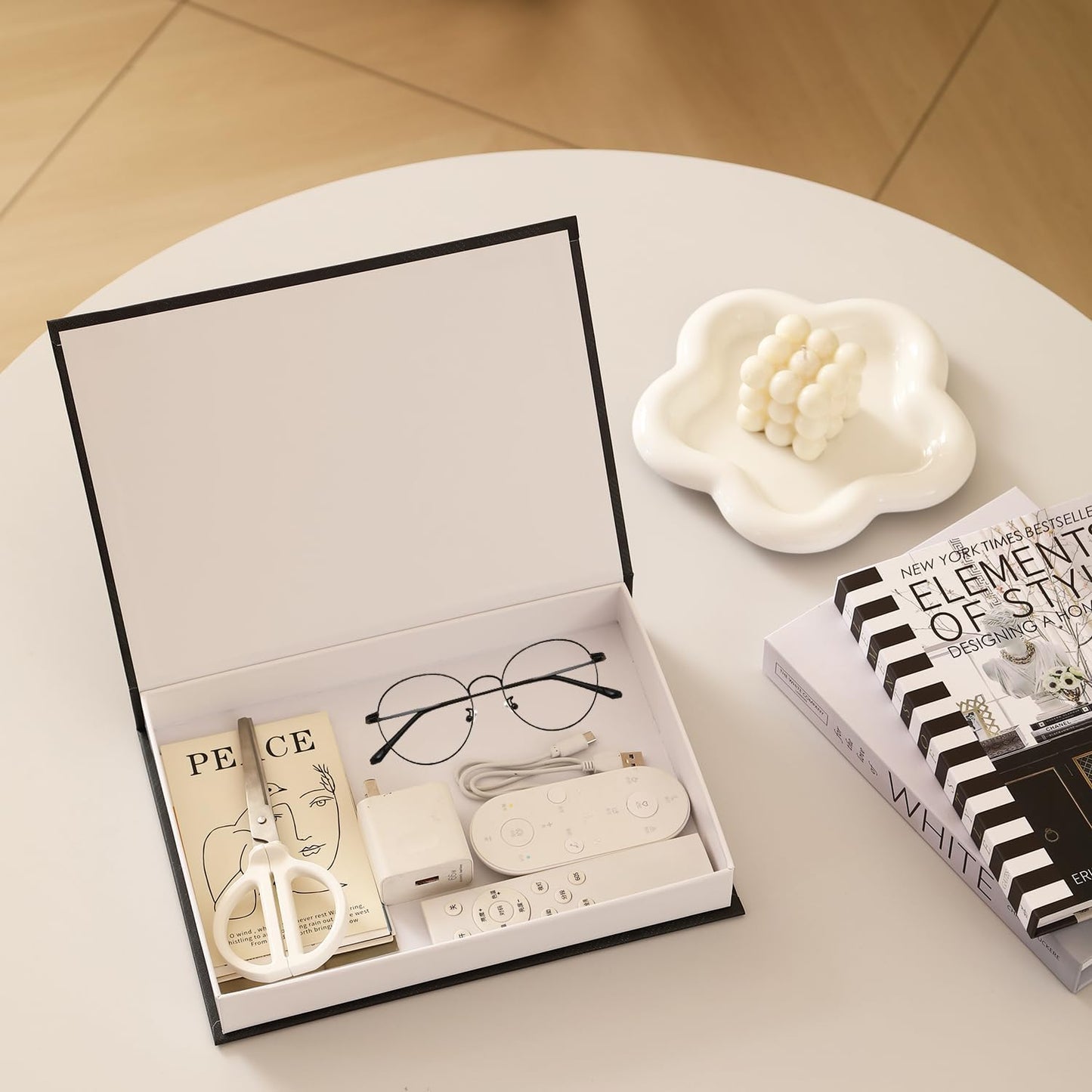 Aesthetic Decor Books Set for Coffee / Zf001 / Set of 3