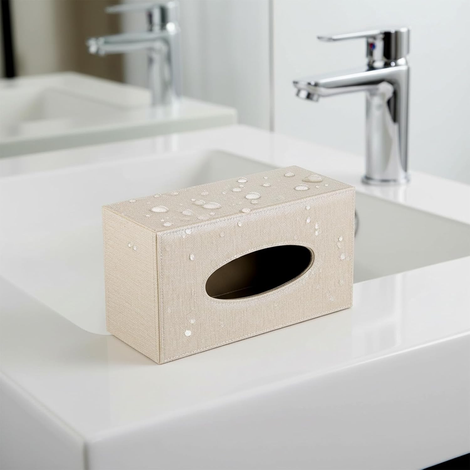 Tissue Box Cover Rectangular / 9.8 x 5.3 x 4.1 / Set of 2