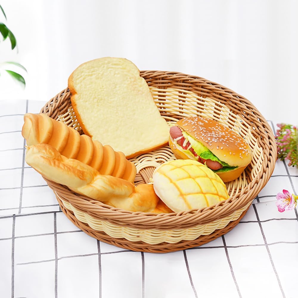 Woven Egg Baskets / Bicolor / Medium / Set of 2