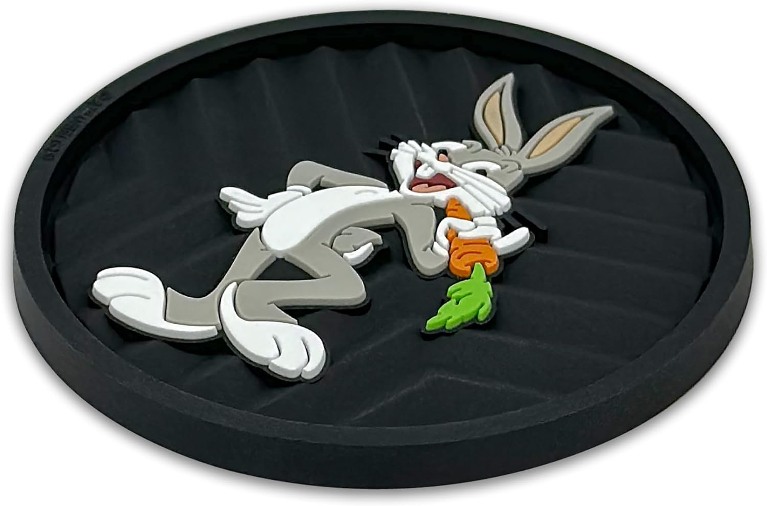Officially Licensed Looney Tunes Automotive 3D Textured Silicone Coasters / Bugs Bunny