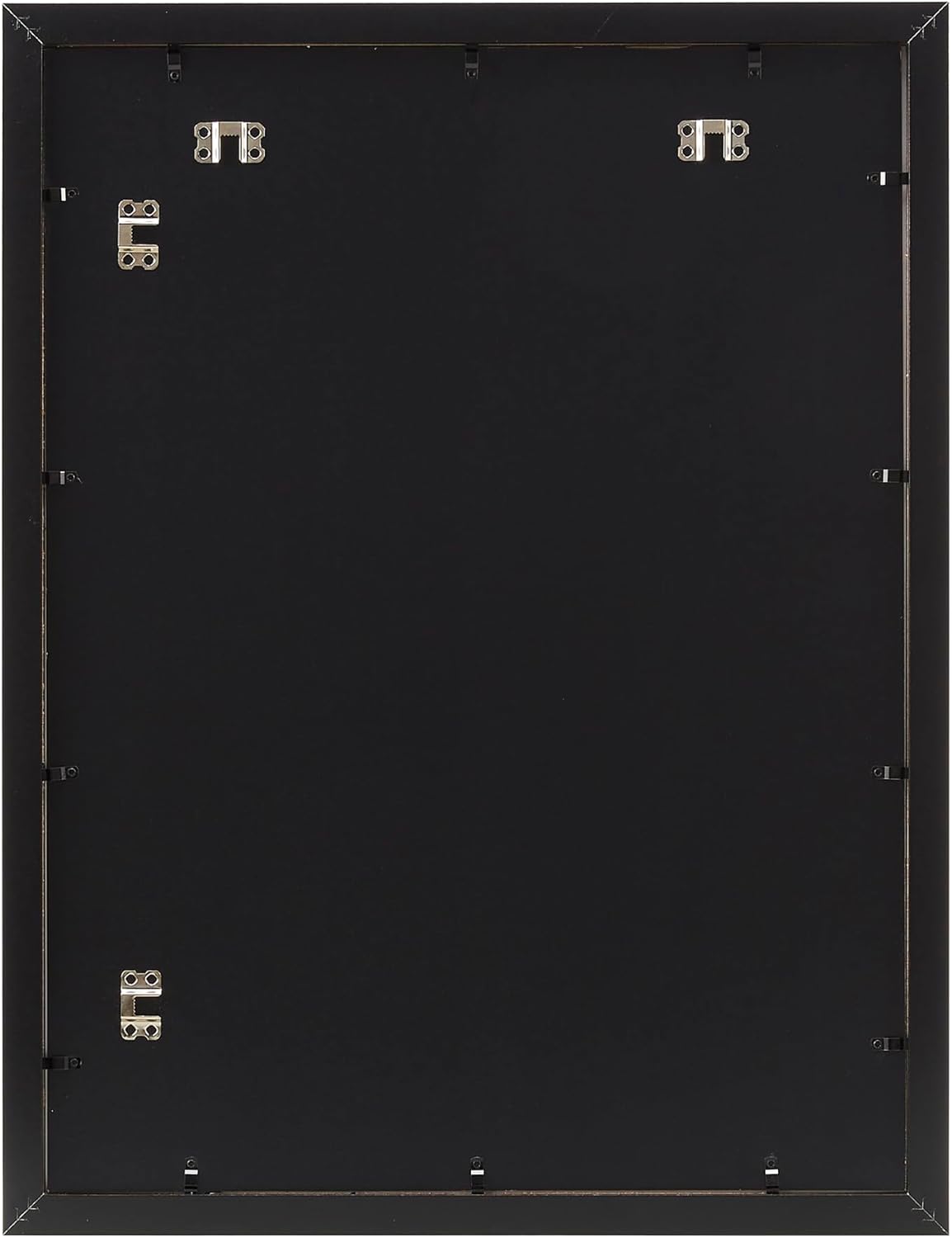 Amazon Basics Rectangular Wood Poster Frame, 18" x 24", Black