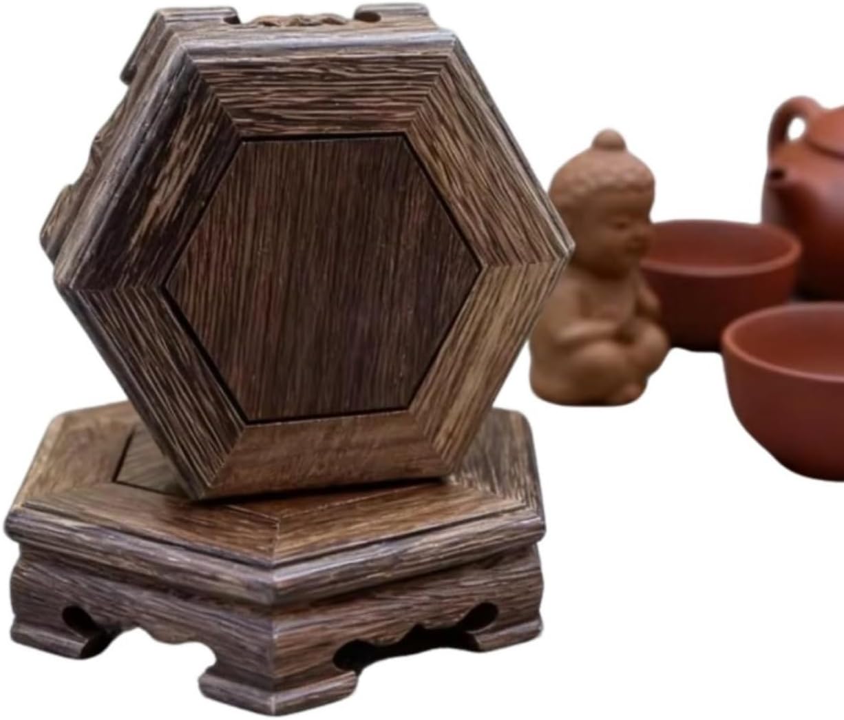 Solid Wood Display Stand / Natural