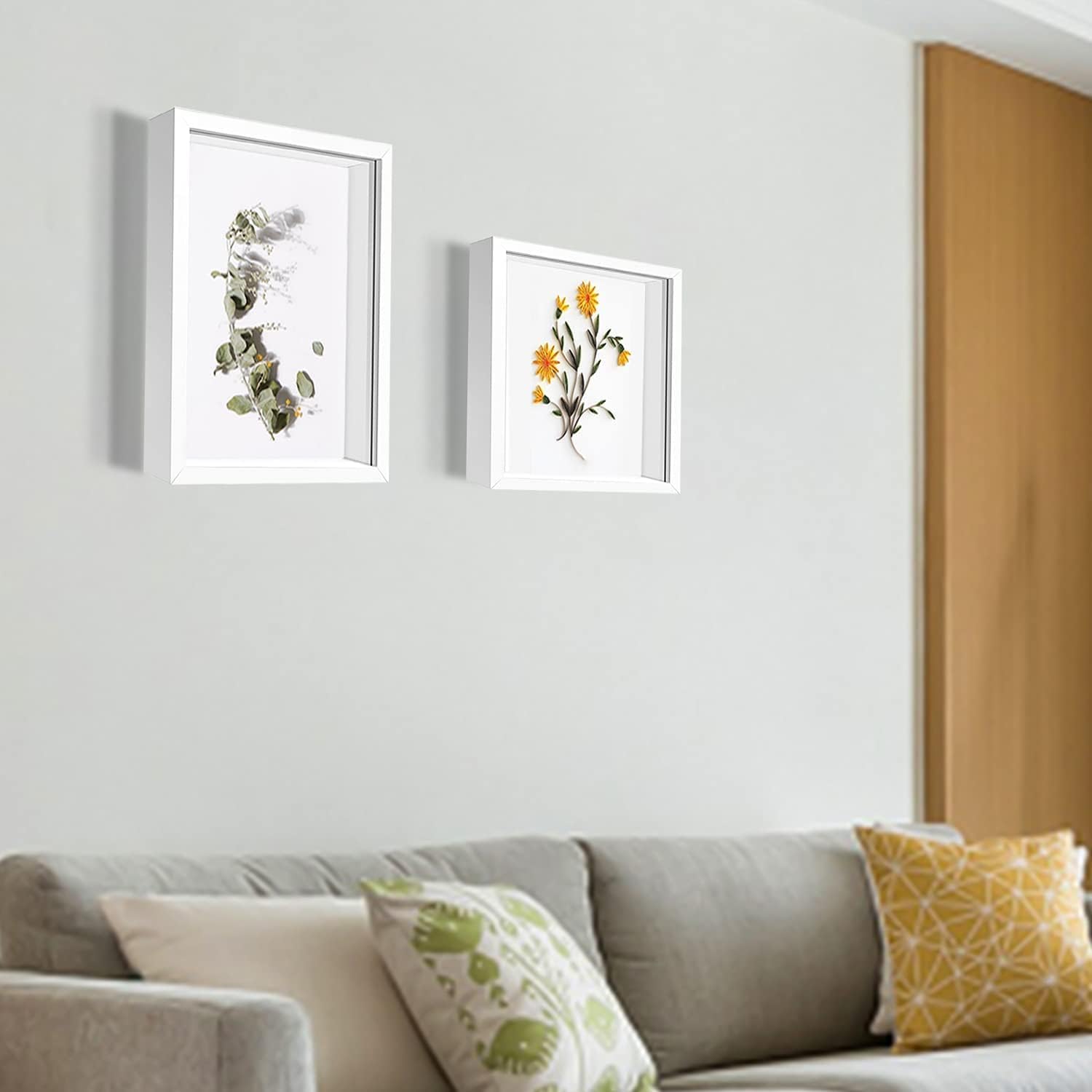3 Pack 11x14 Shadow Box Frame 3D Picture Frame Acrylic Shadow BoxesDisplay Case Box for Memorabilia, Crafts, Tickets