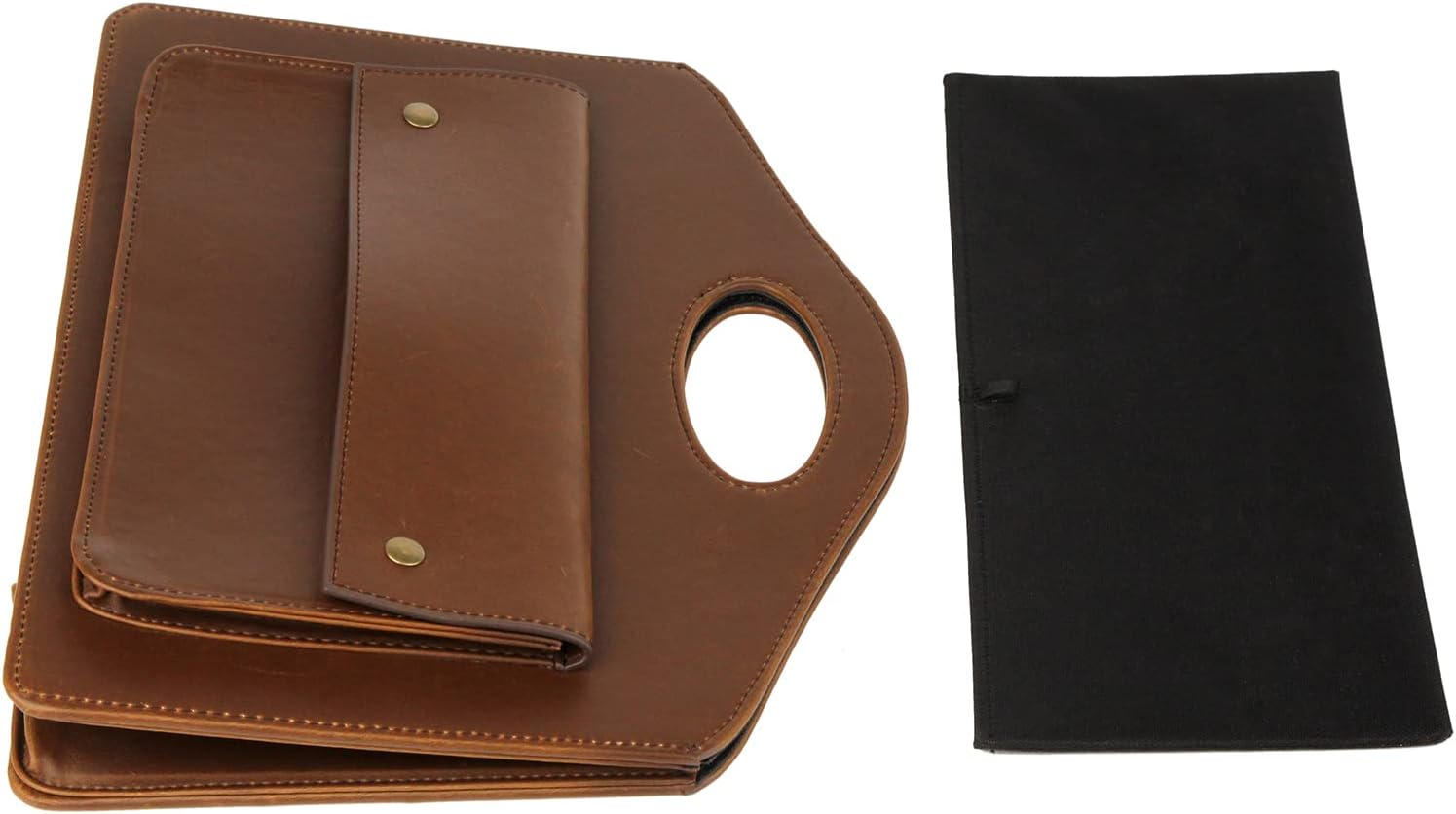 HofferRuffer Magazine Basket Holder, Foldable Magazine Rack, Document File Holder Organizer, File Folder, Newspaper