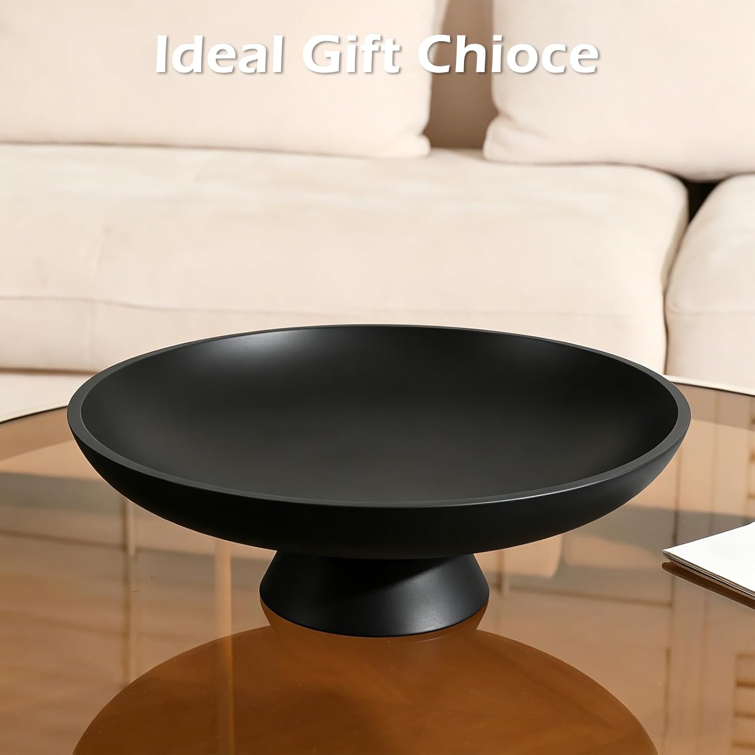 Modern Key Bowl for Entryway Table / Black02