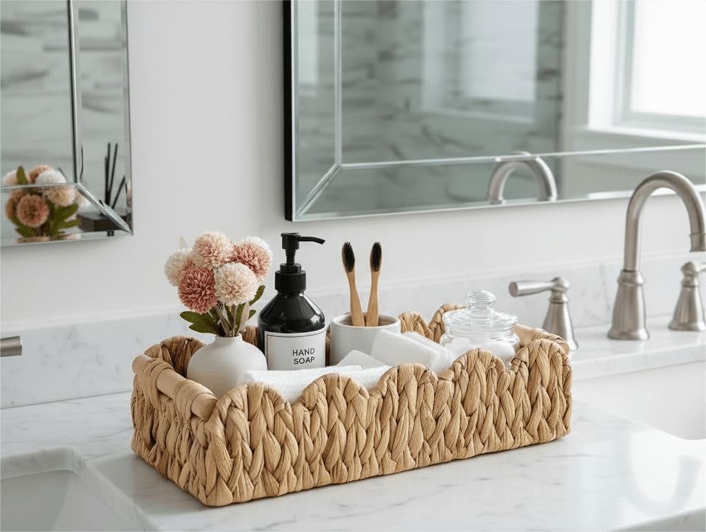 Small Rattan Decorative Basket