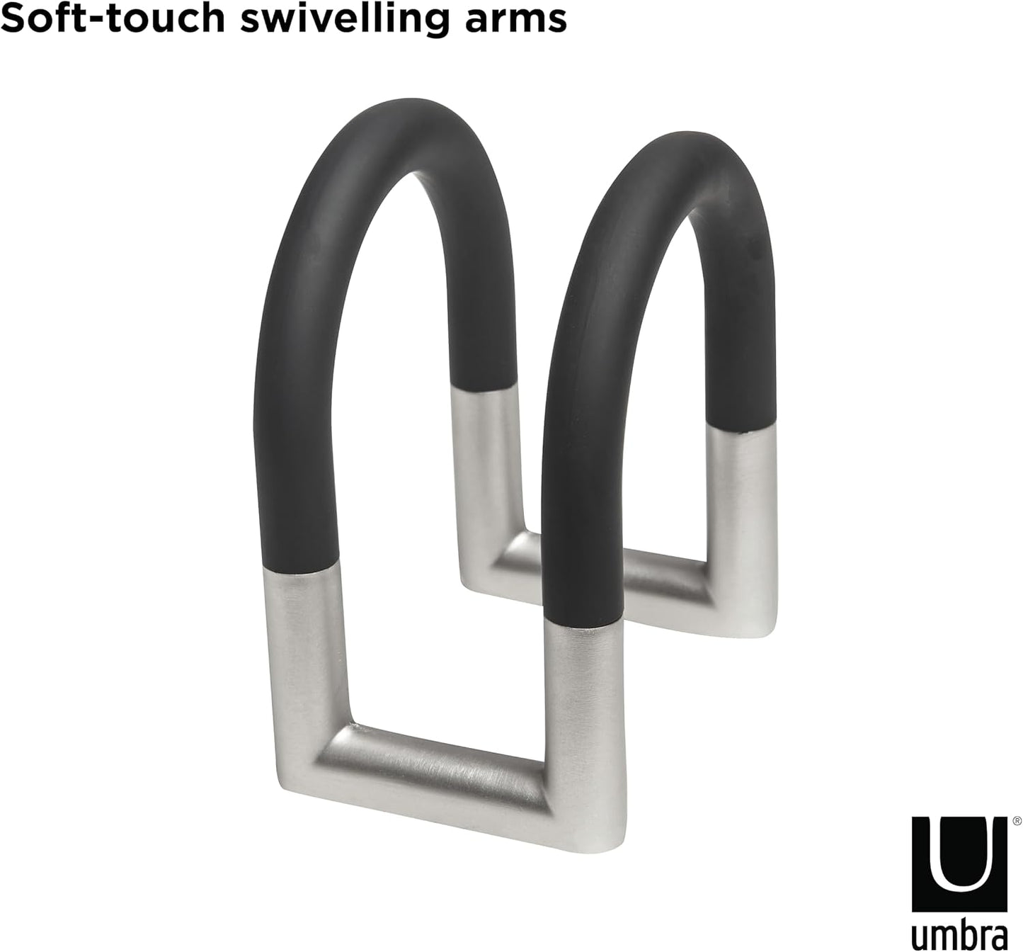 Swivel Napkin Holder / Black/nickel