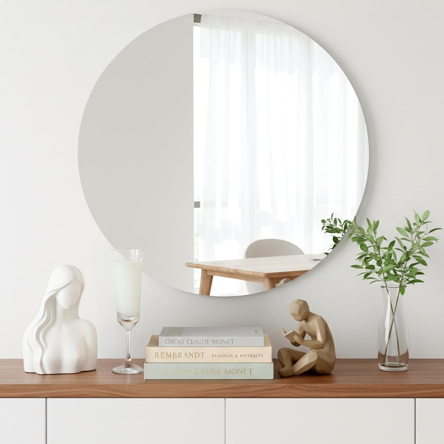 Faux Linen Books for Decoration / Set of 3