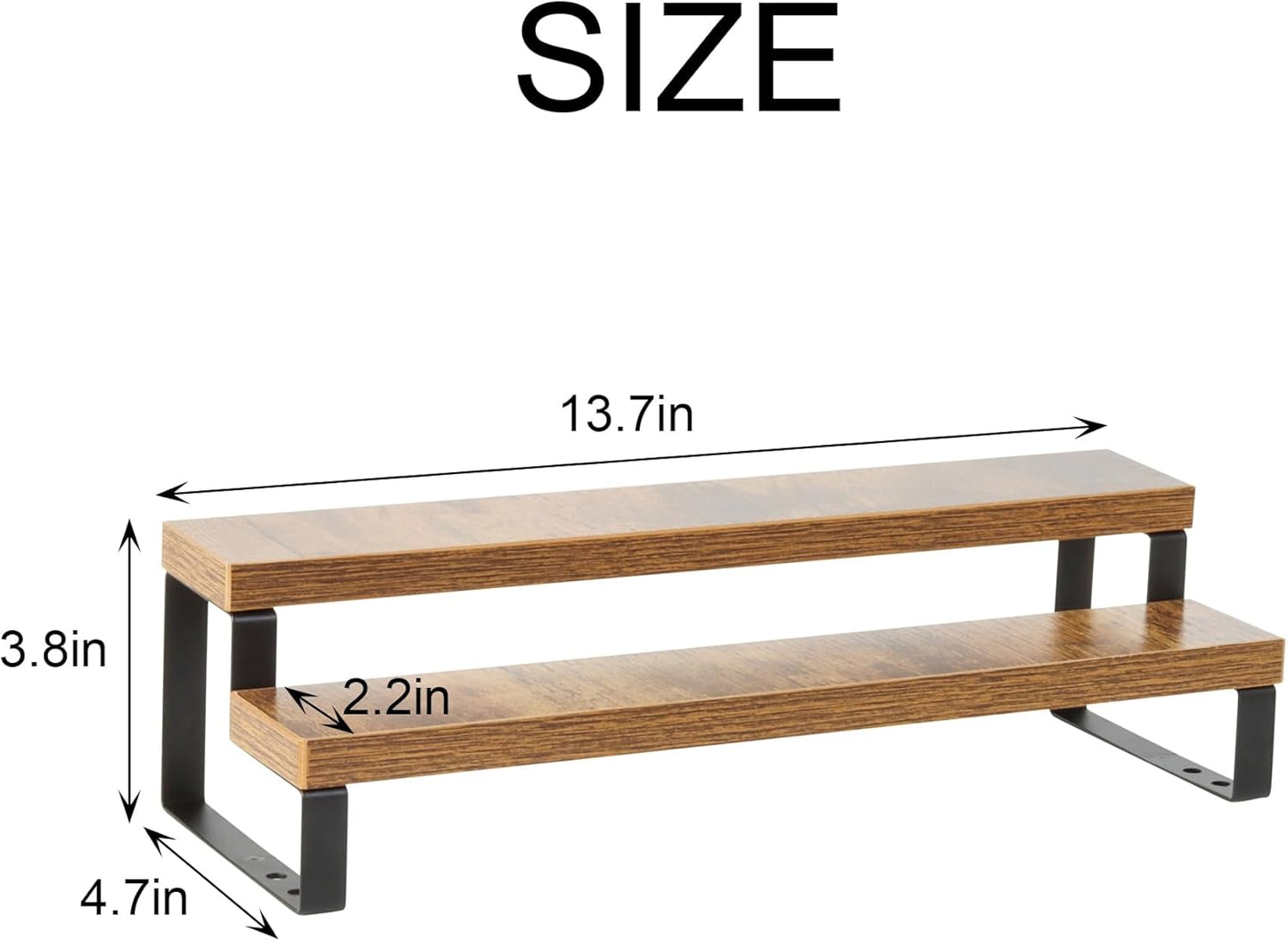 2-Tier Display Stand / 2 Tier-2.2in