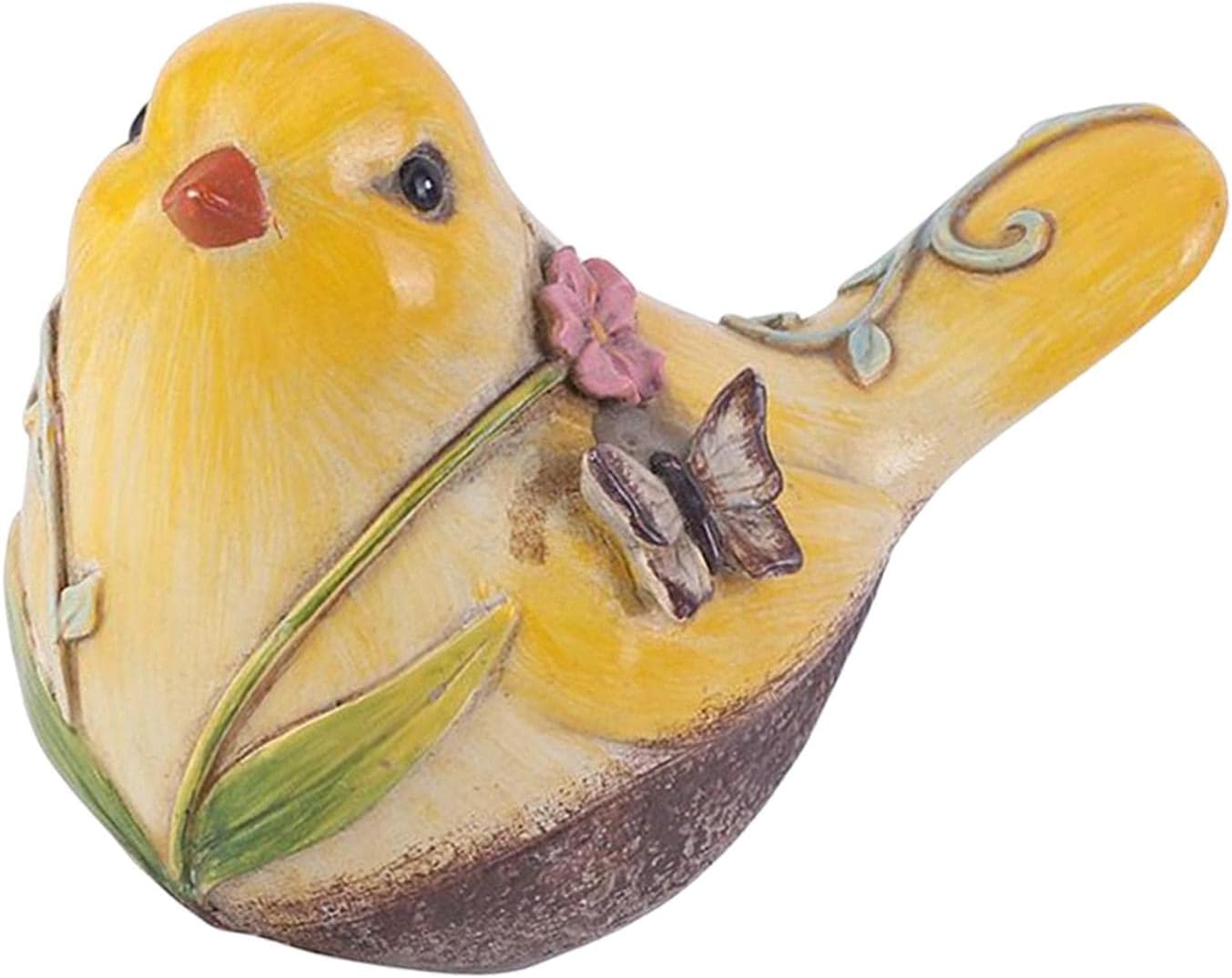 Mini Bird Animals Miniature Figurines / Yellow