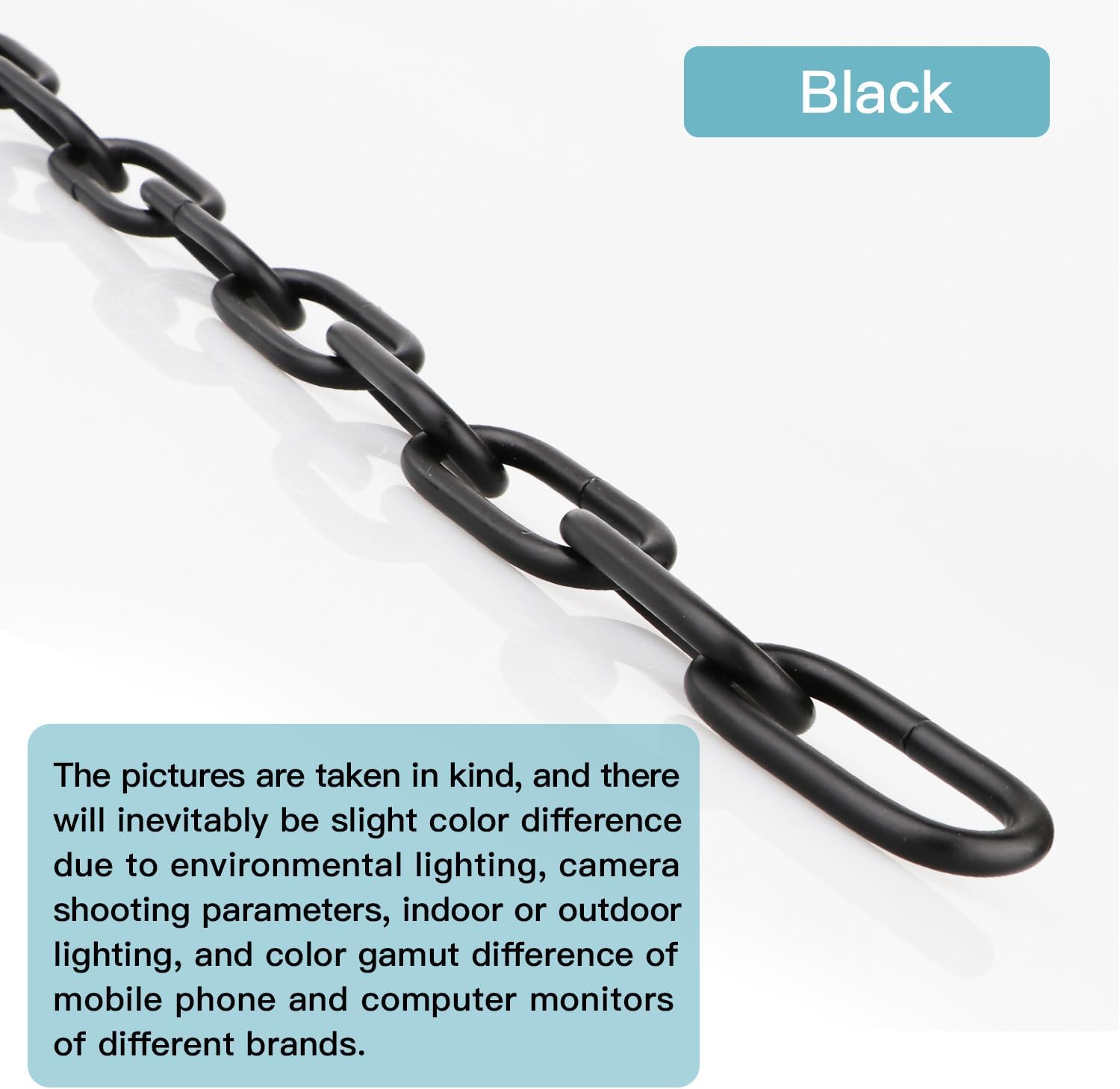 Light Fixture Chain / Black
